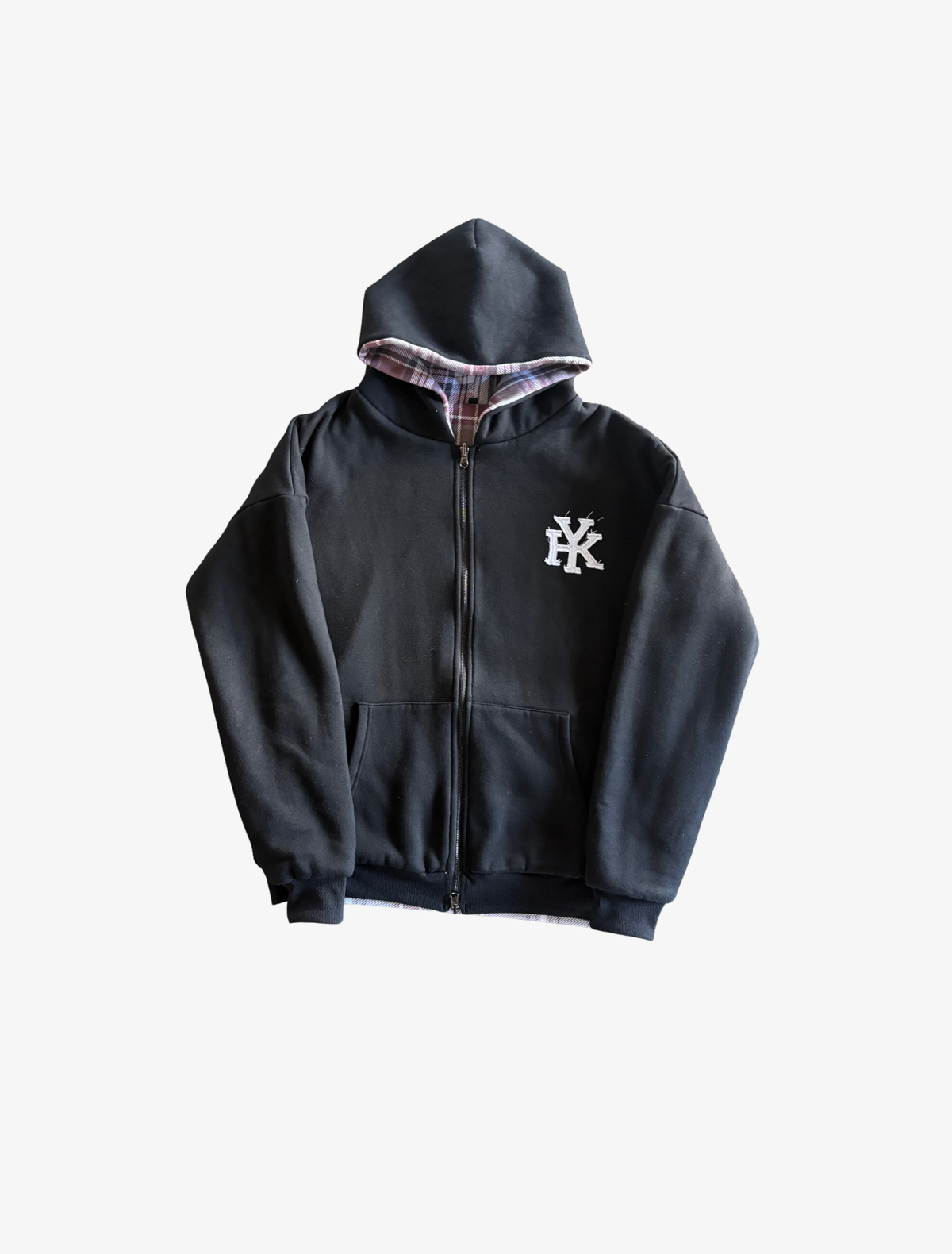 Sample YK Reversible Hoodie 2 | Black-1