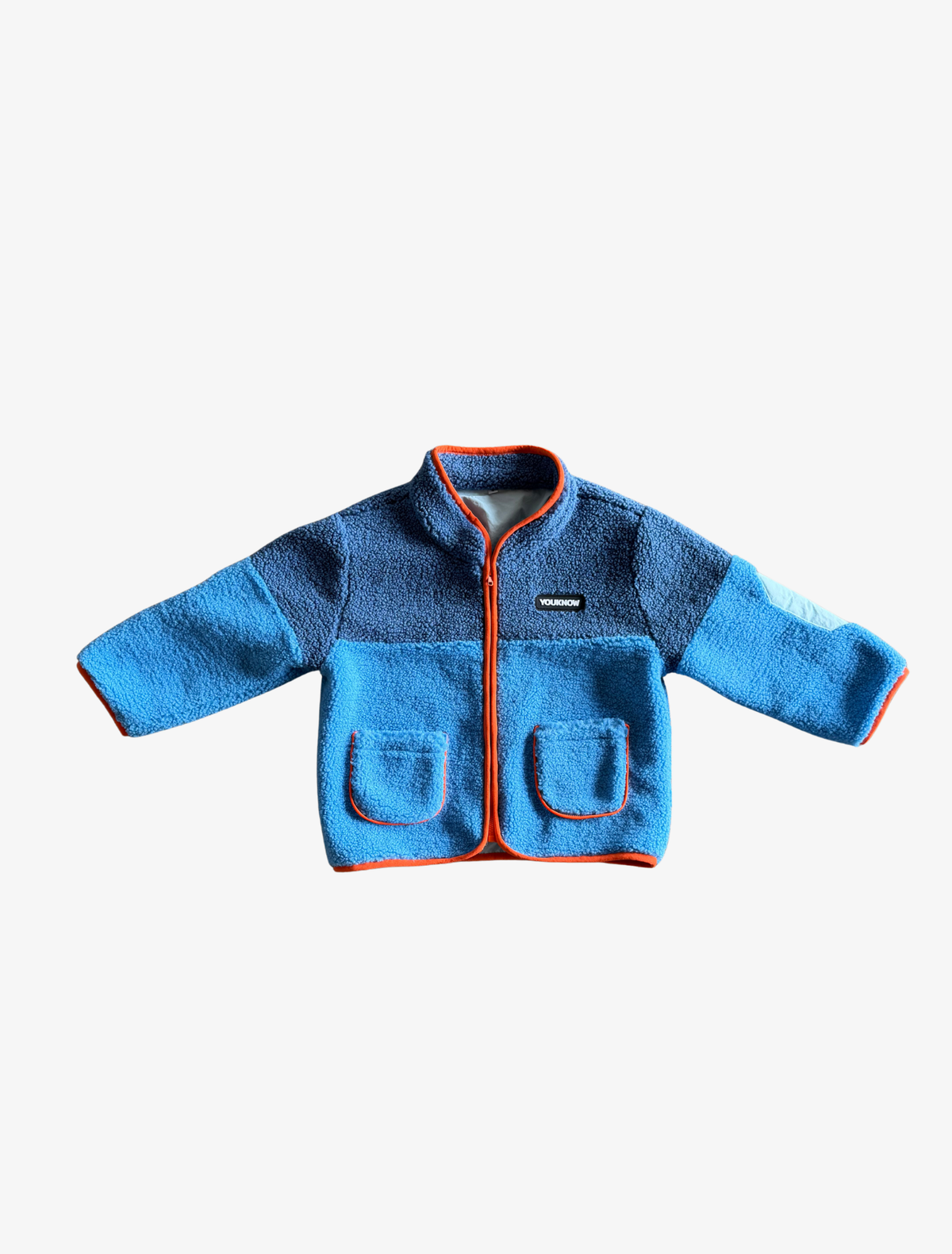 Sample YK Kids Sherpa Jacket | Light Blue-1