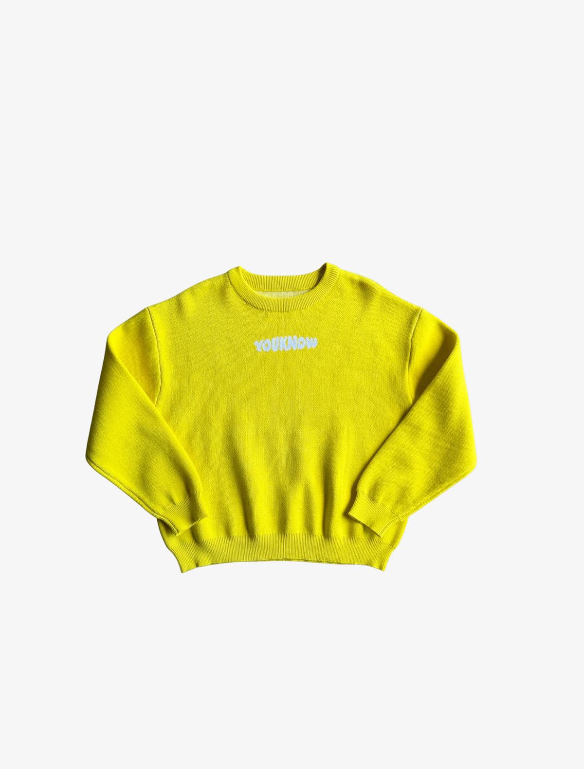 Sample YK Kids Knit Pullover | Yellow-1