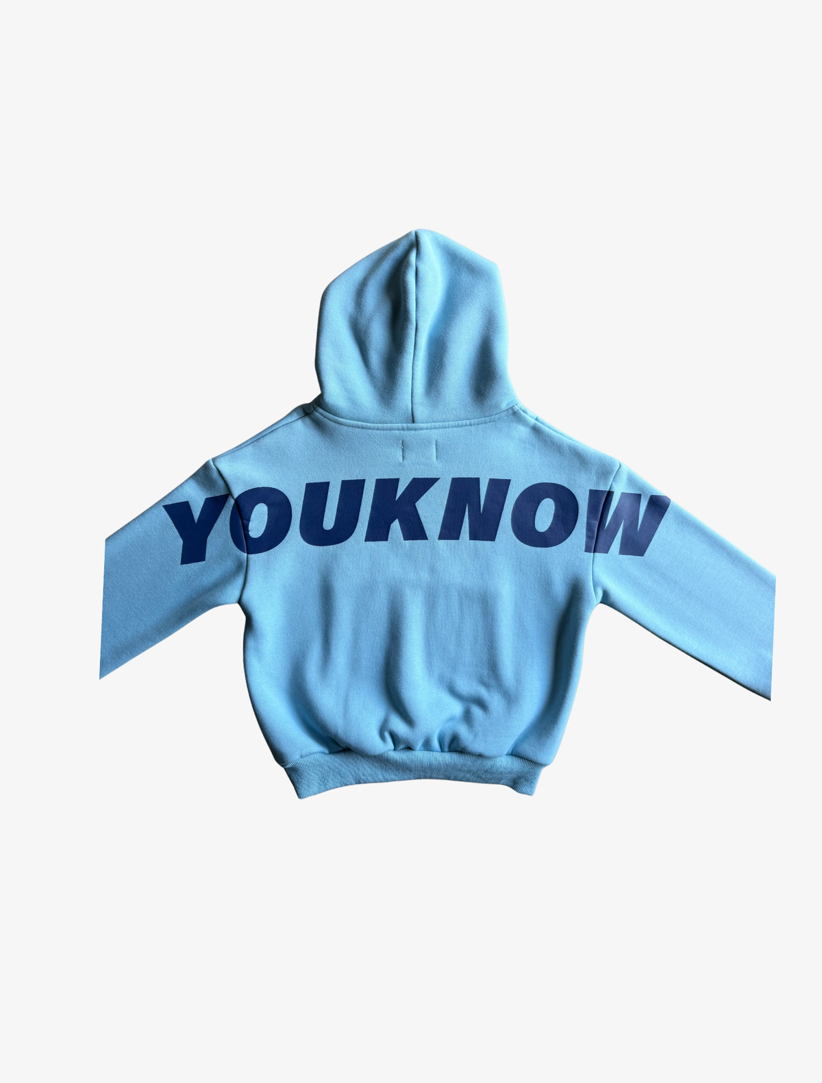 Sample YK Kids Big Back Game Hoodie | Light Blue-2