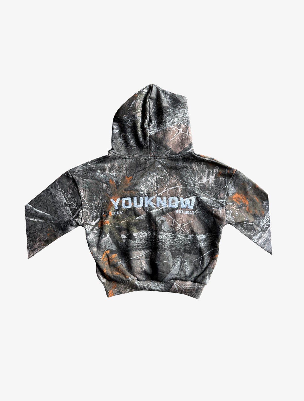 Sample YK Kids Ngahere Hoodie | Camo-2