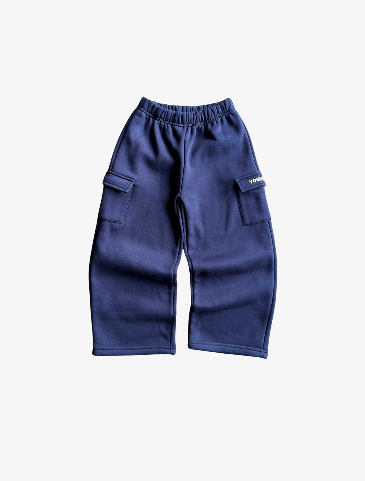 Sample YK Kids Cargo Trackpant | Navy-1