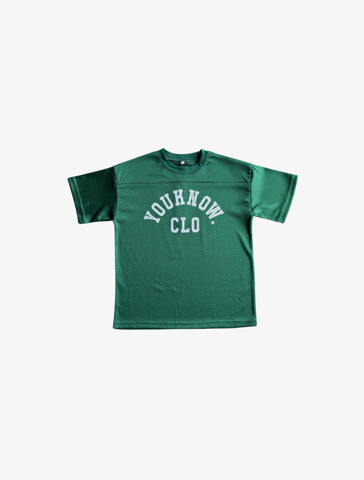 Sample YK Kids Mesh Football Top | Green