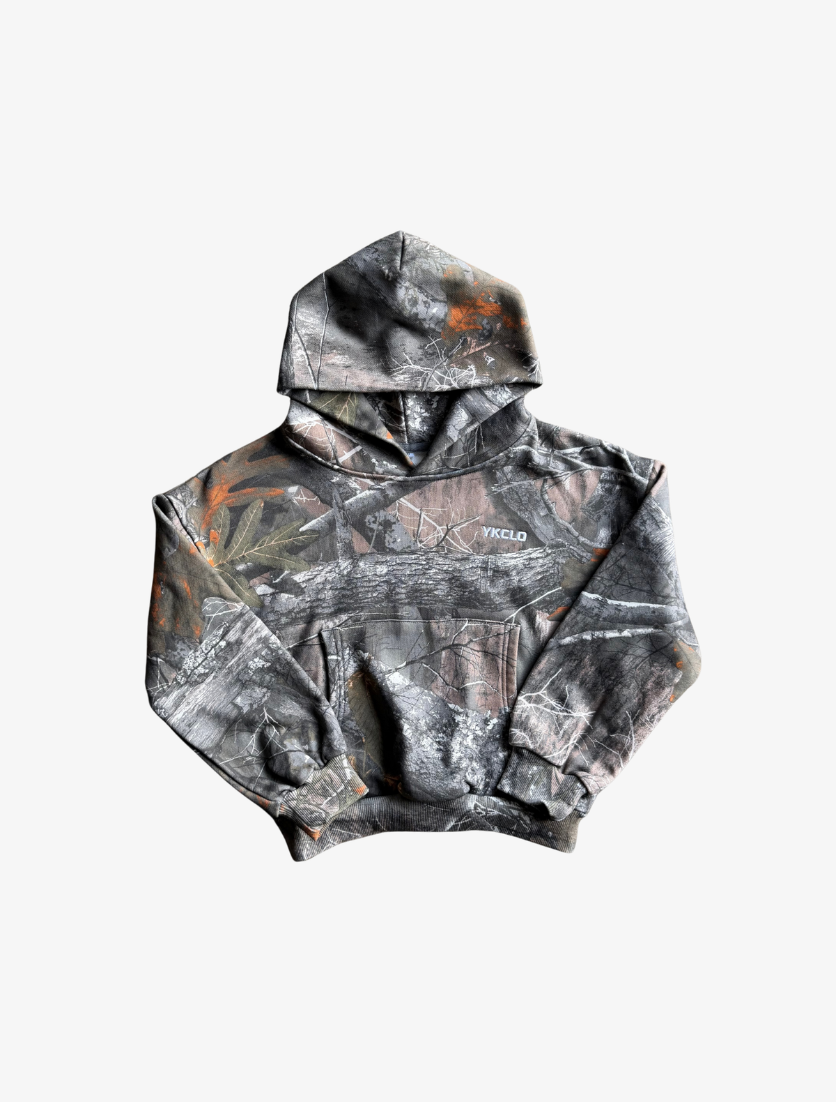 Sample YK Kids Ngahere Hoodie | Camo-1