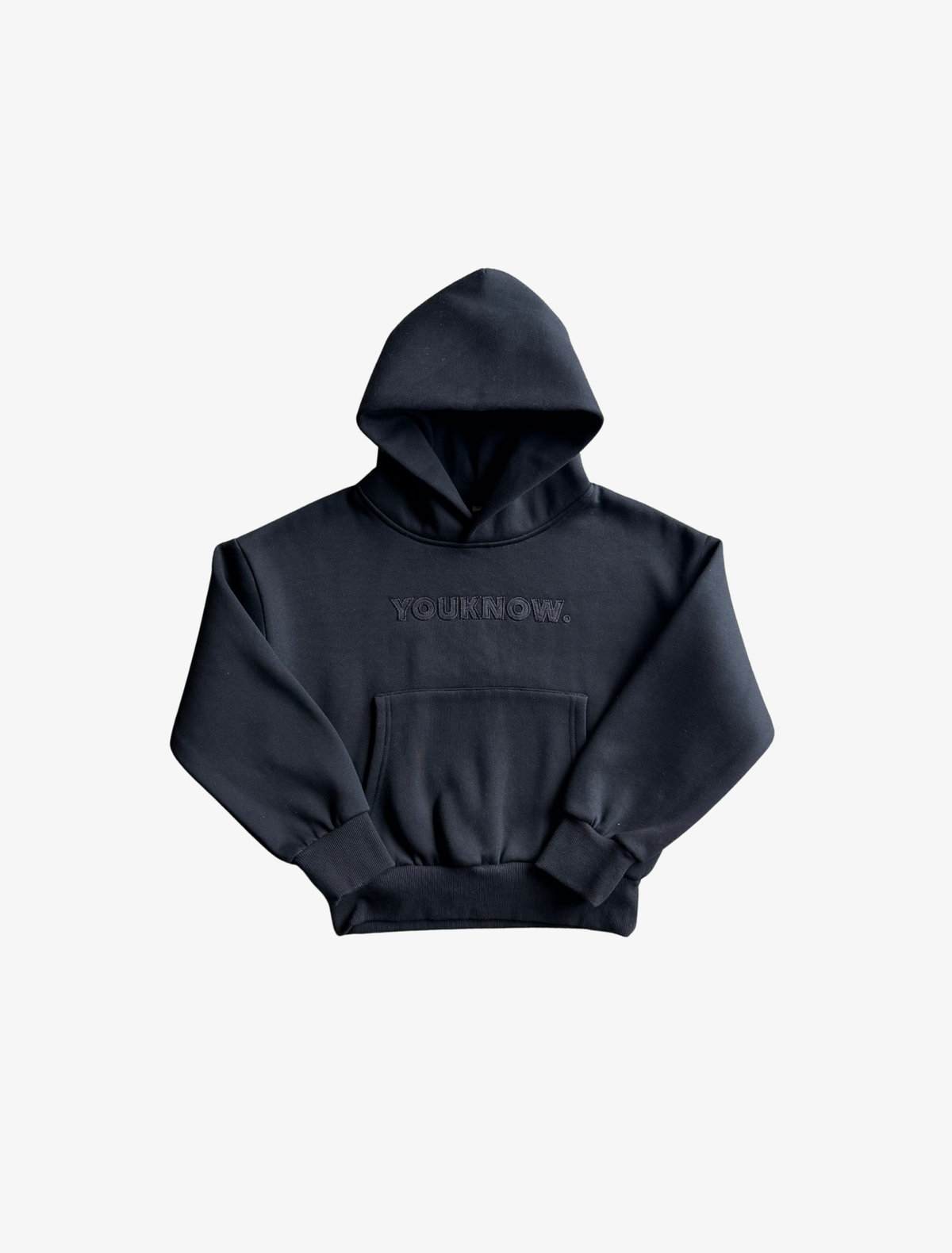 Sample YK Kids Applique Hoodie | Black-1