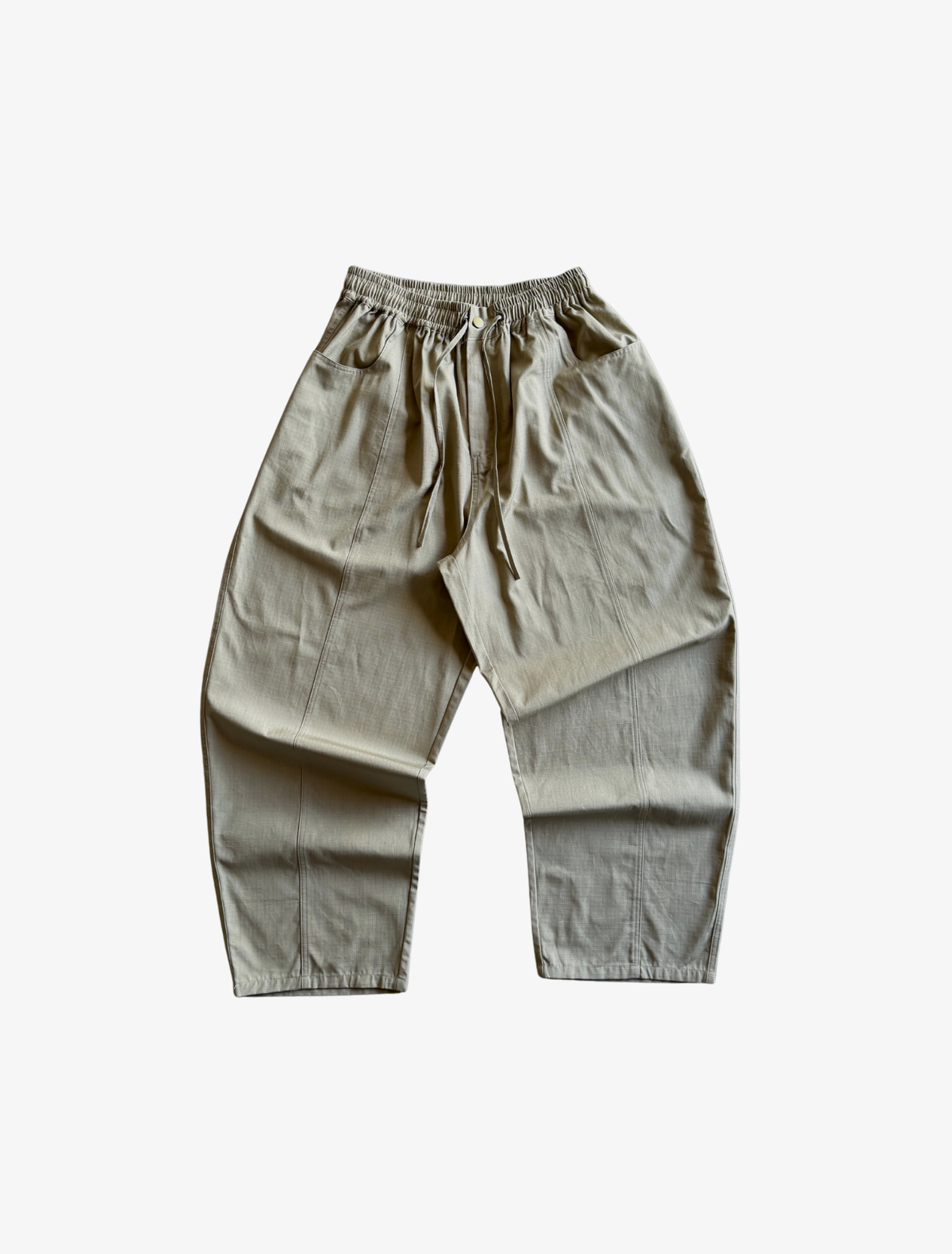 Sample YK Ripstop Barrel Pant | Tan