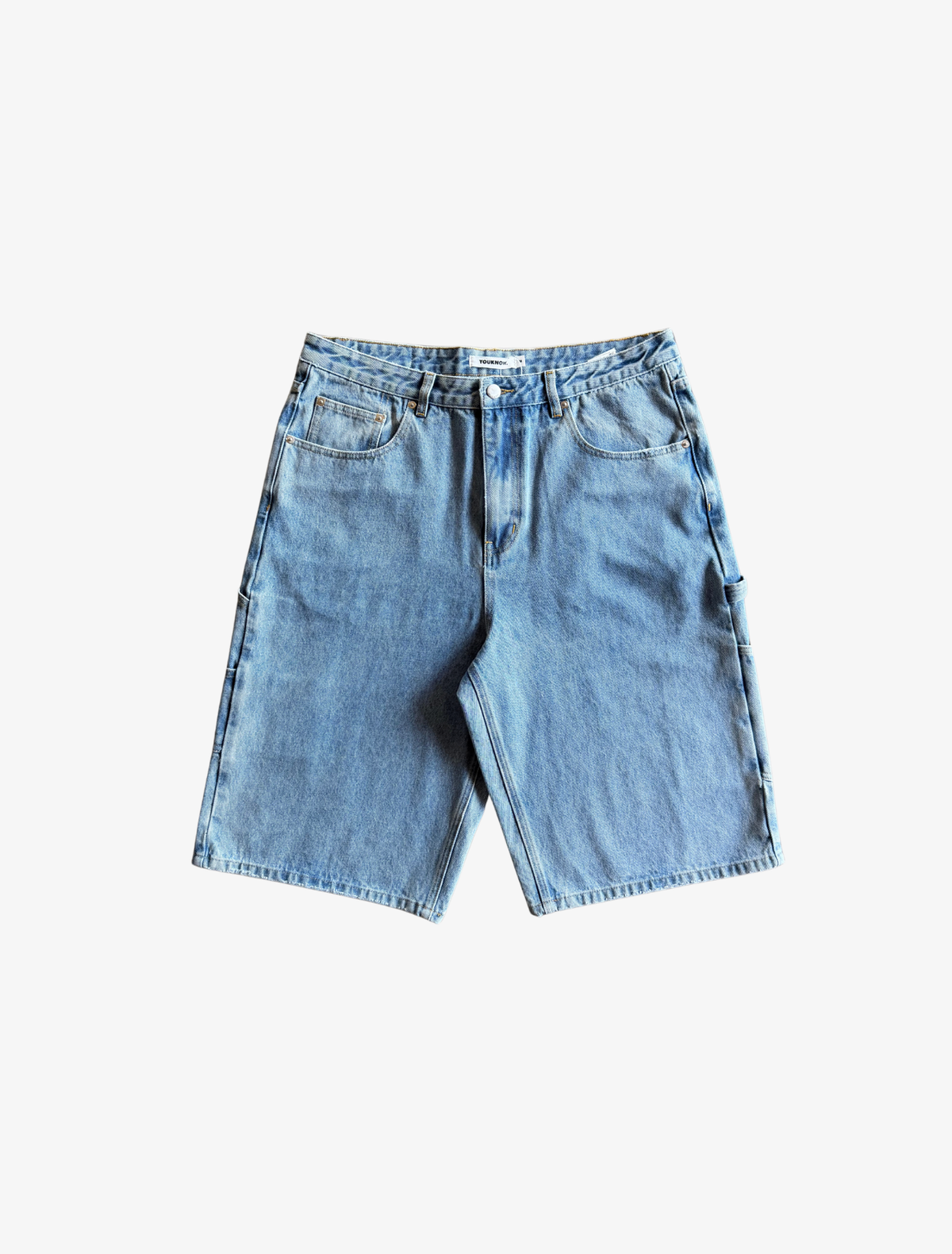 Sample YK Denim Jort | Light Blue-2