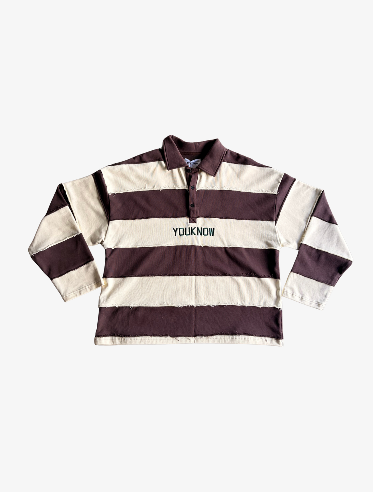 Sample YK Rugby Longsleeve Top | Brown/Yellow-1