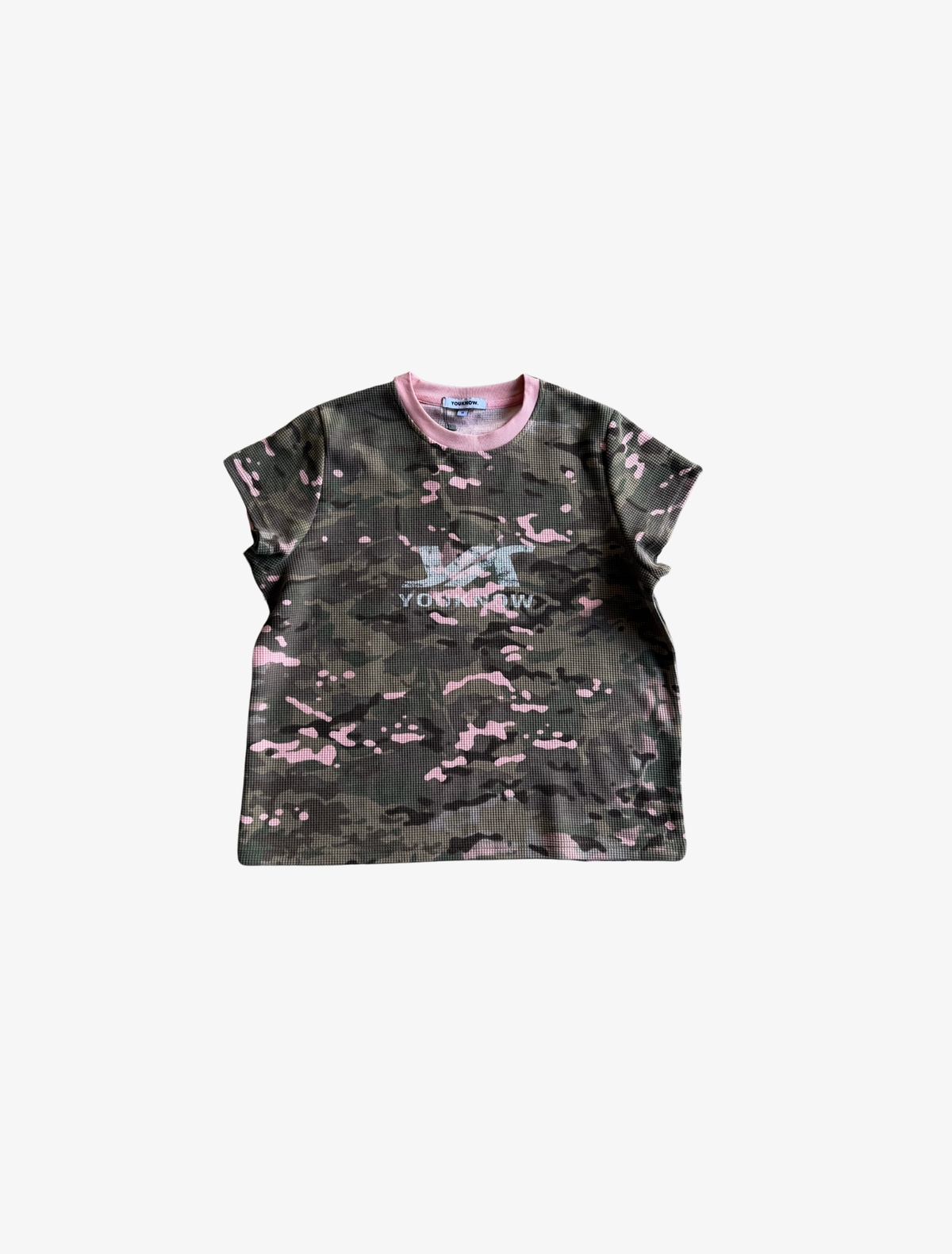 Sample YK Pink Womens Camo Top | Camo-1