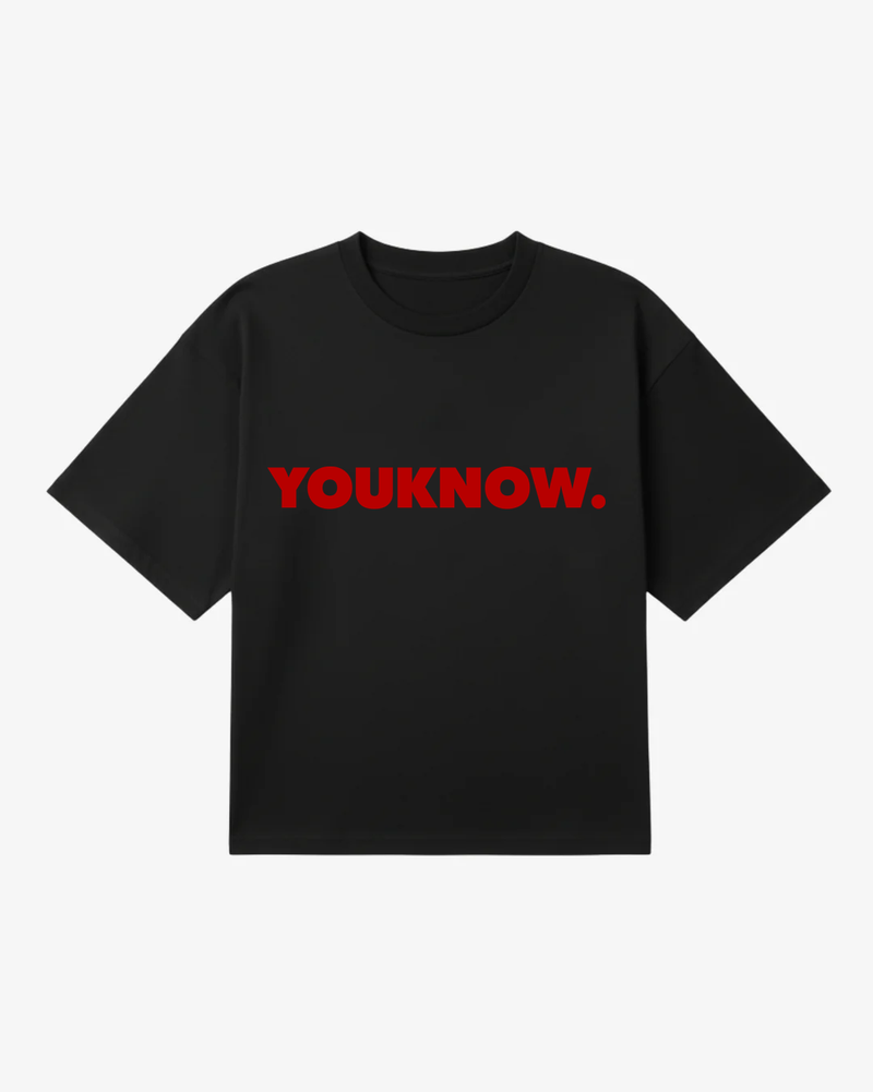 Block Tee 2.0 | Black/Red