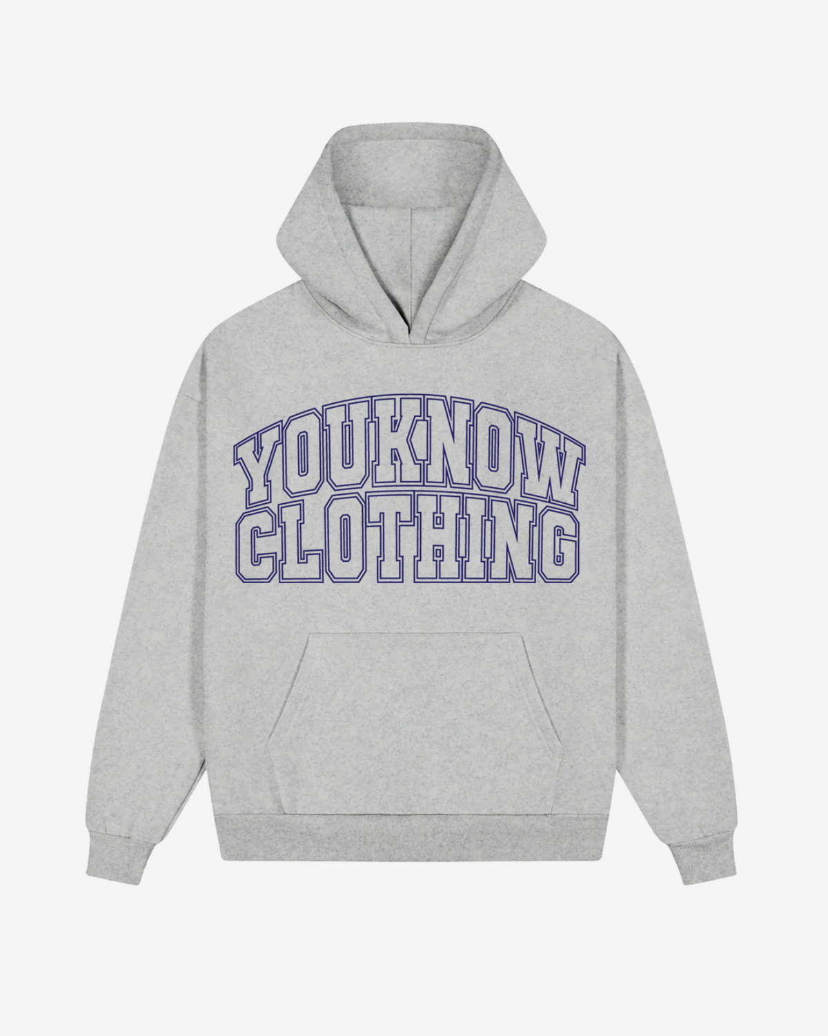 Varsity Hoodie | GREY MARLE-1
