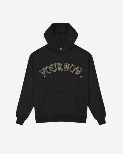 Camo Hoodie | Black