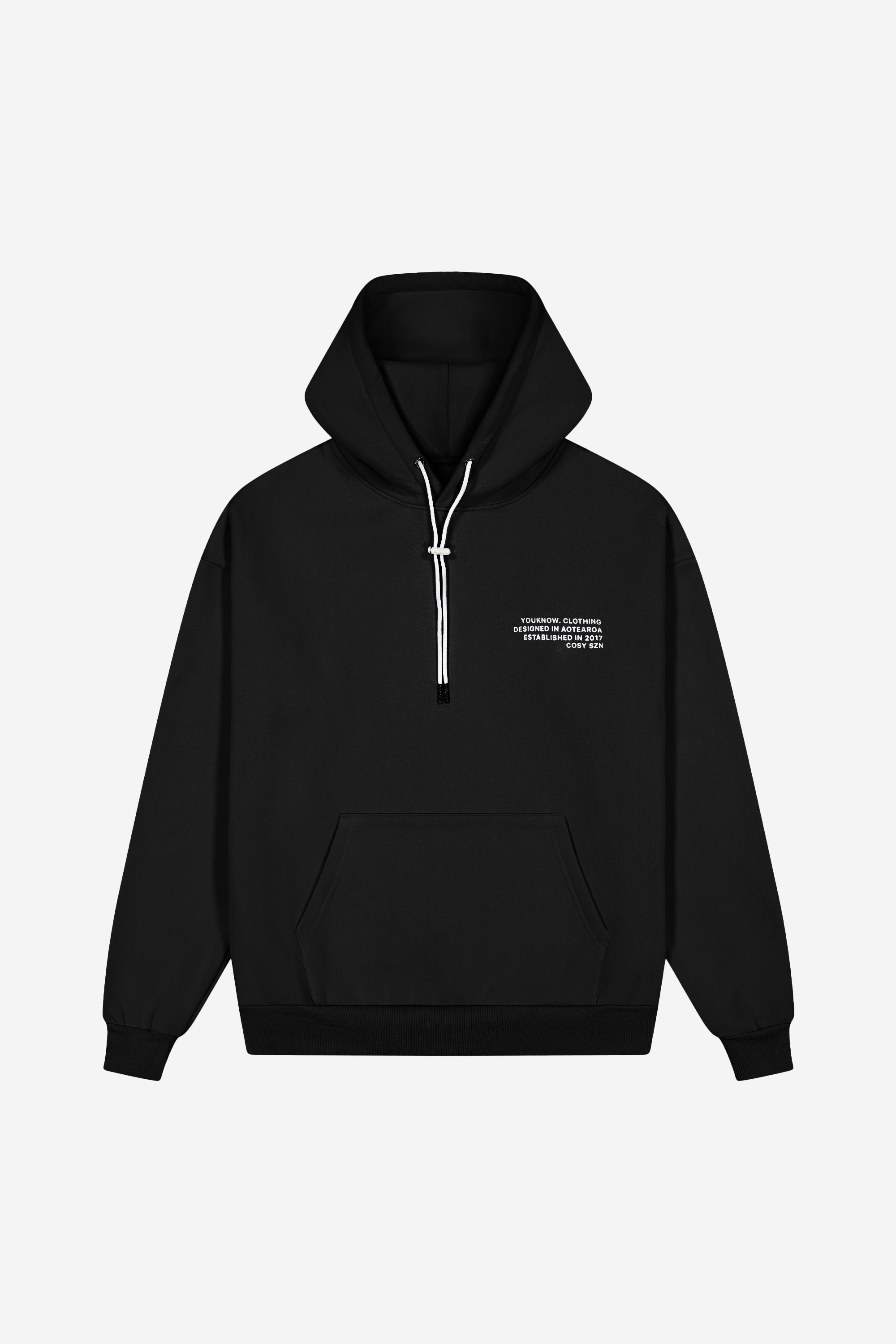 Cosyszn Hoodie | Black – YOUKNOW. CLOTHING