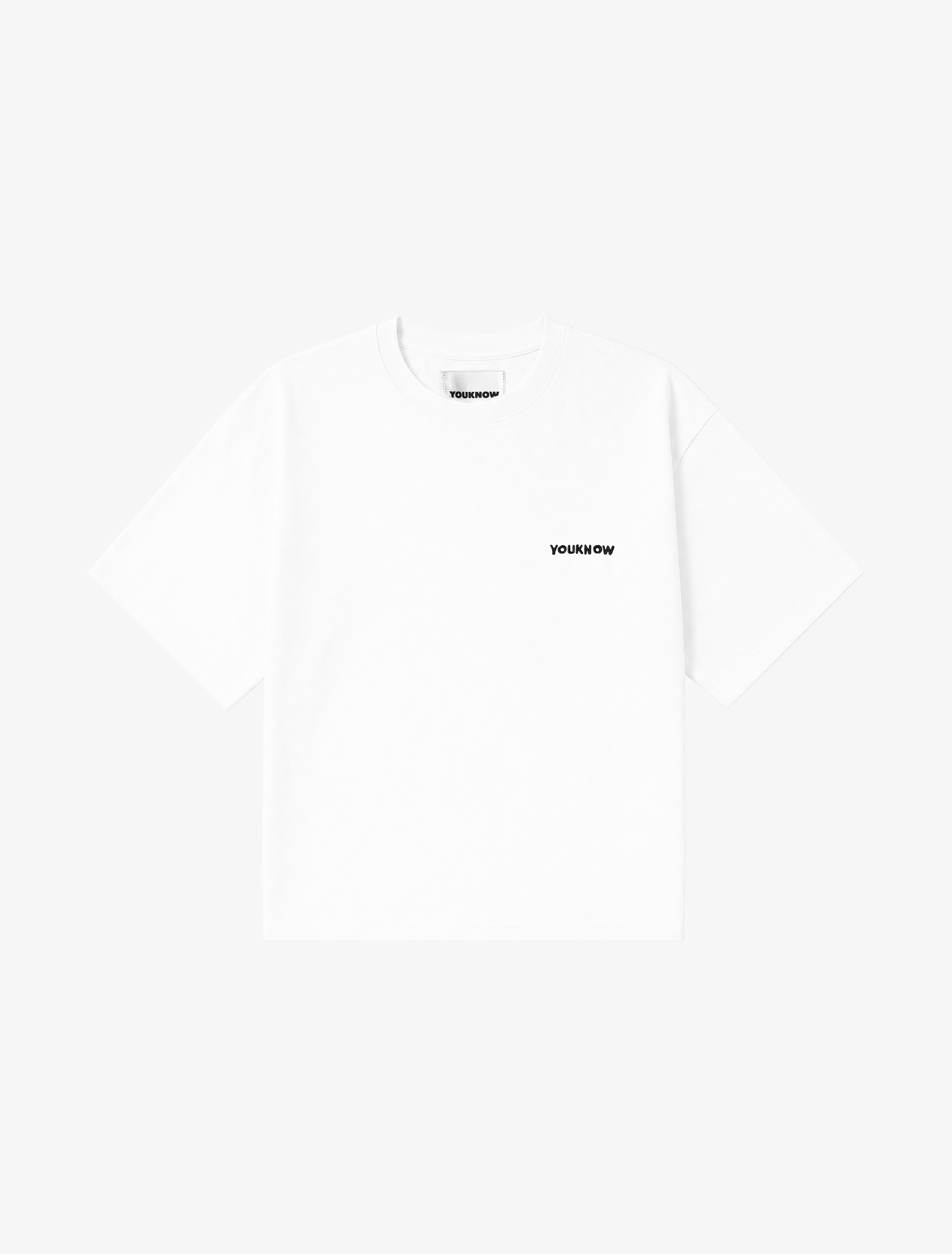 Core Essentials Box Tee | White