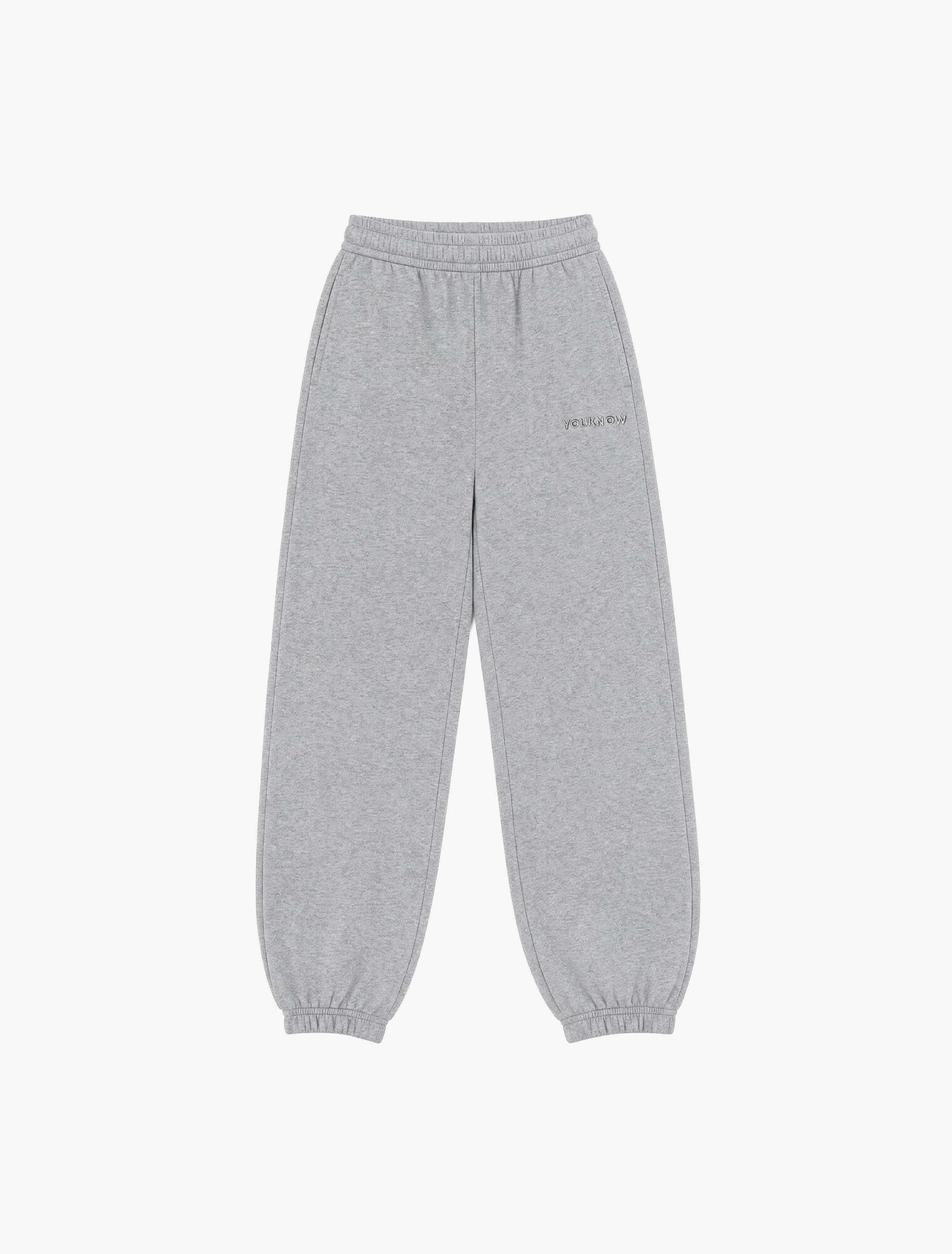 Core Essentials Cuffed Sweatpants | Heather Grey