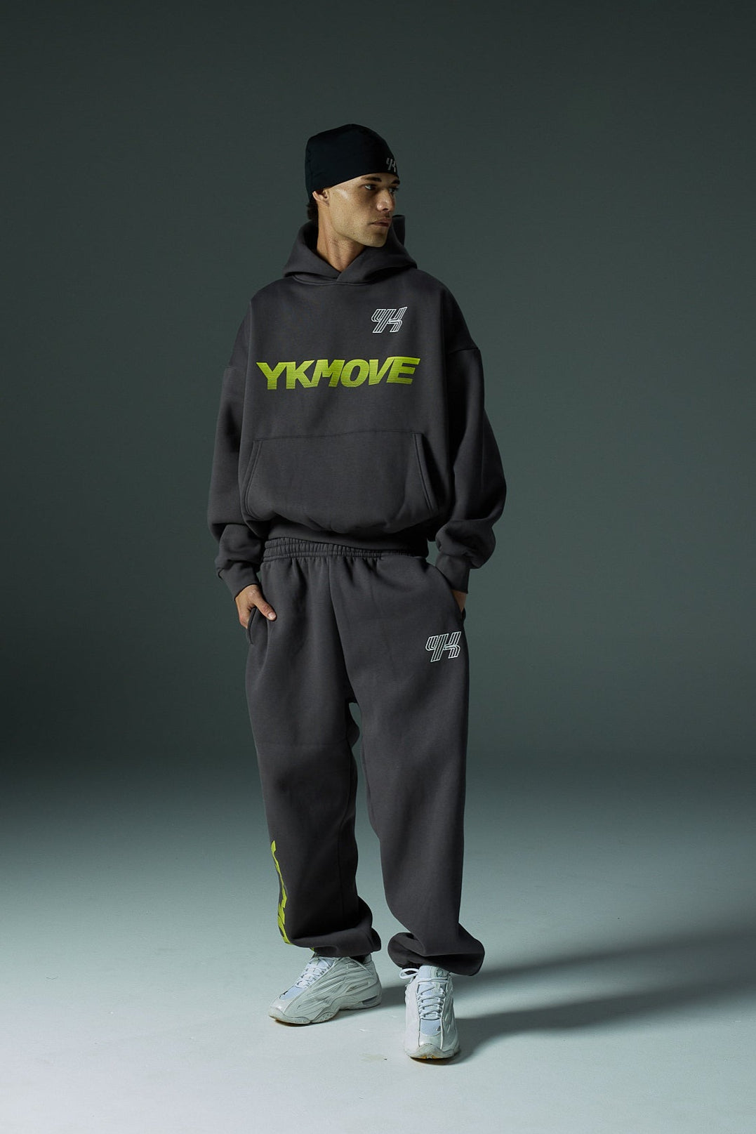 YK Move Activate Hoodie | Charcoal-5