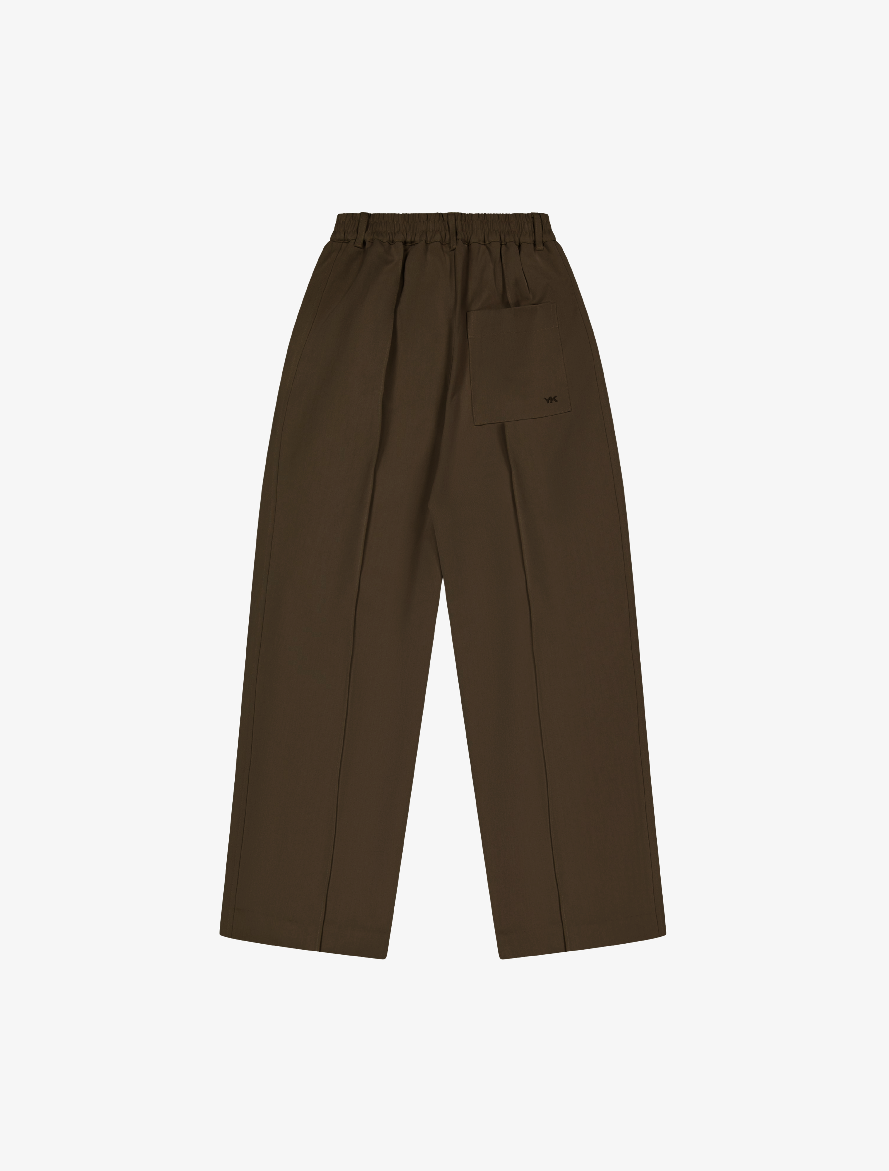 Nothing Draped Pleated Pants | Brown-6