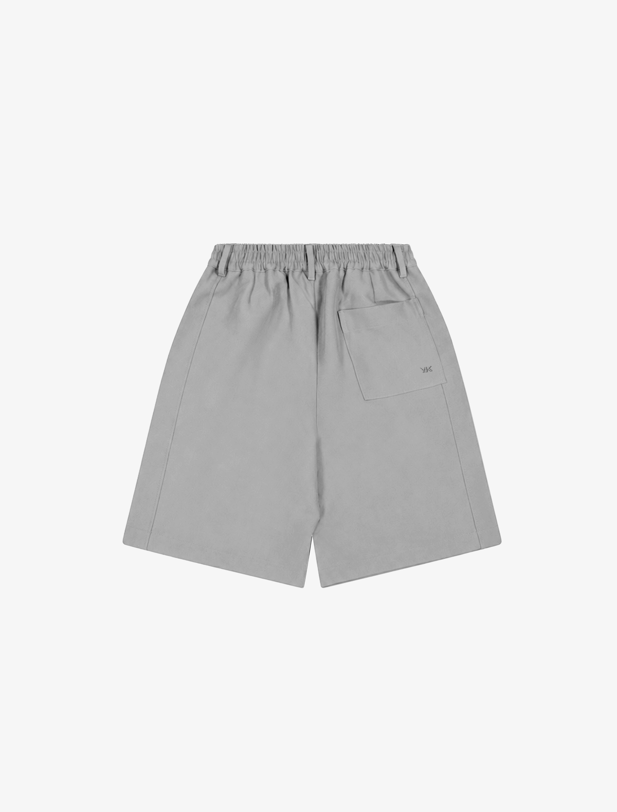 Nothing Draped Pleated Shorts | Charcoal-5