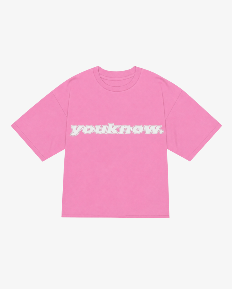 Puff Box Tee | Pink