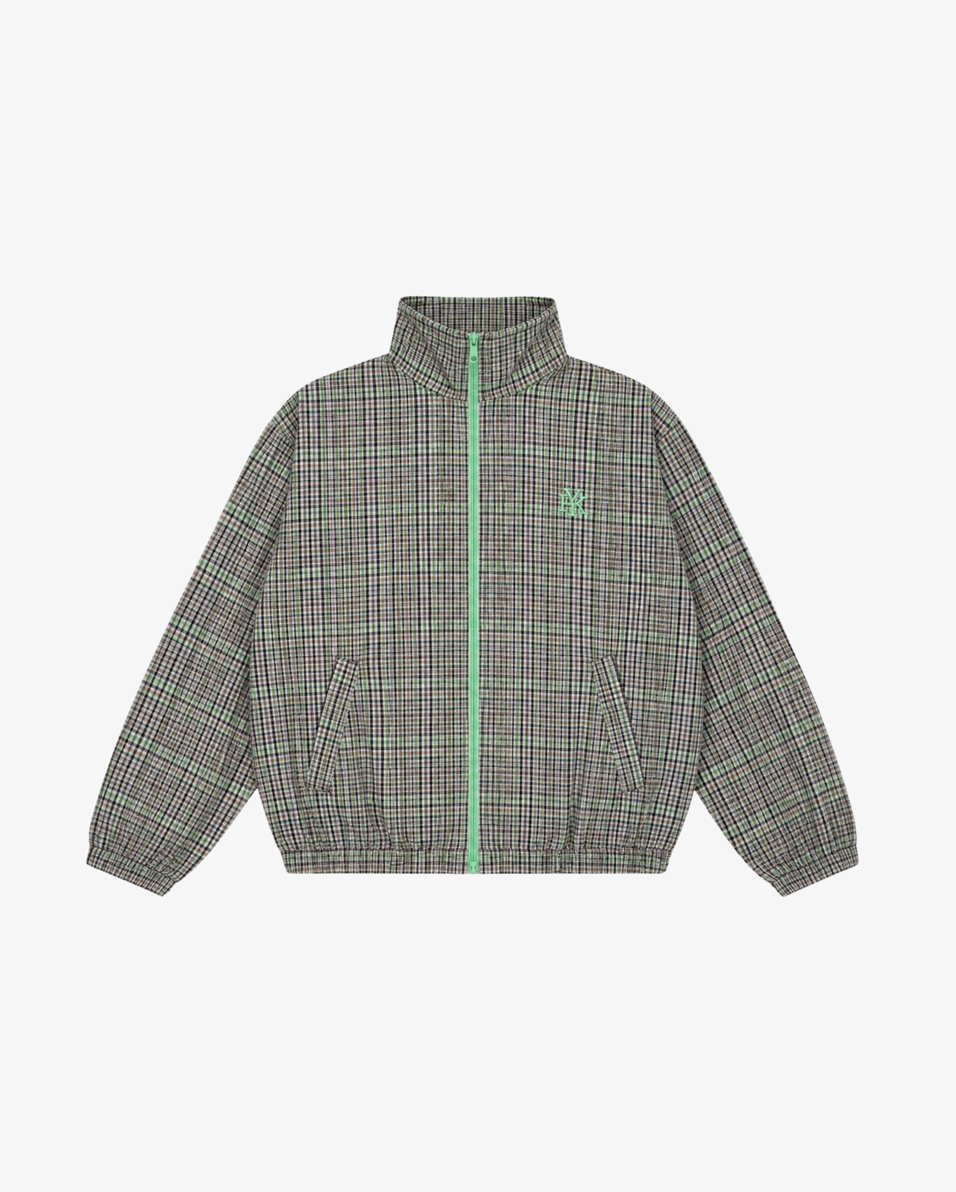 Windbreaker | Green Check-1