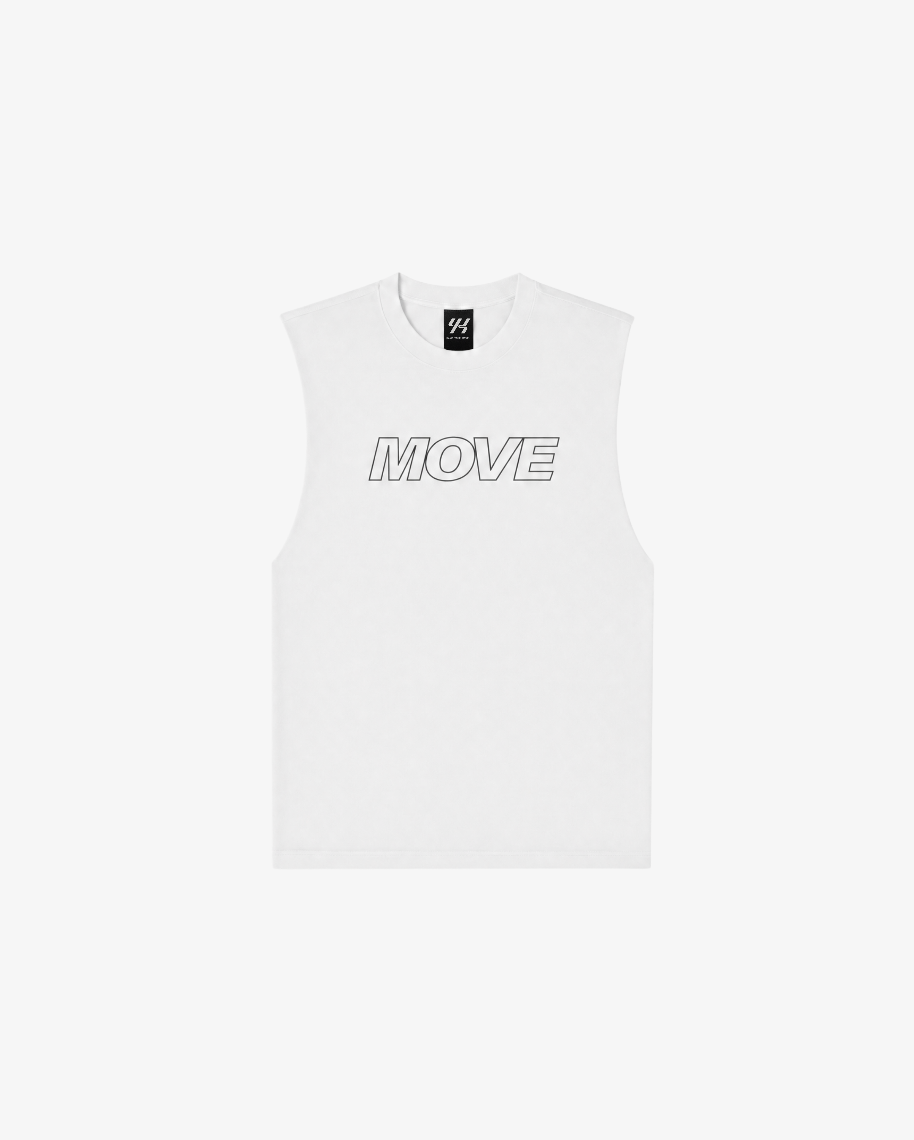 YK Move Flow Tank | White