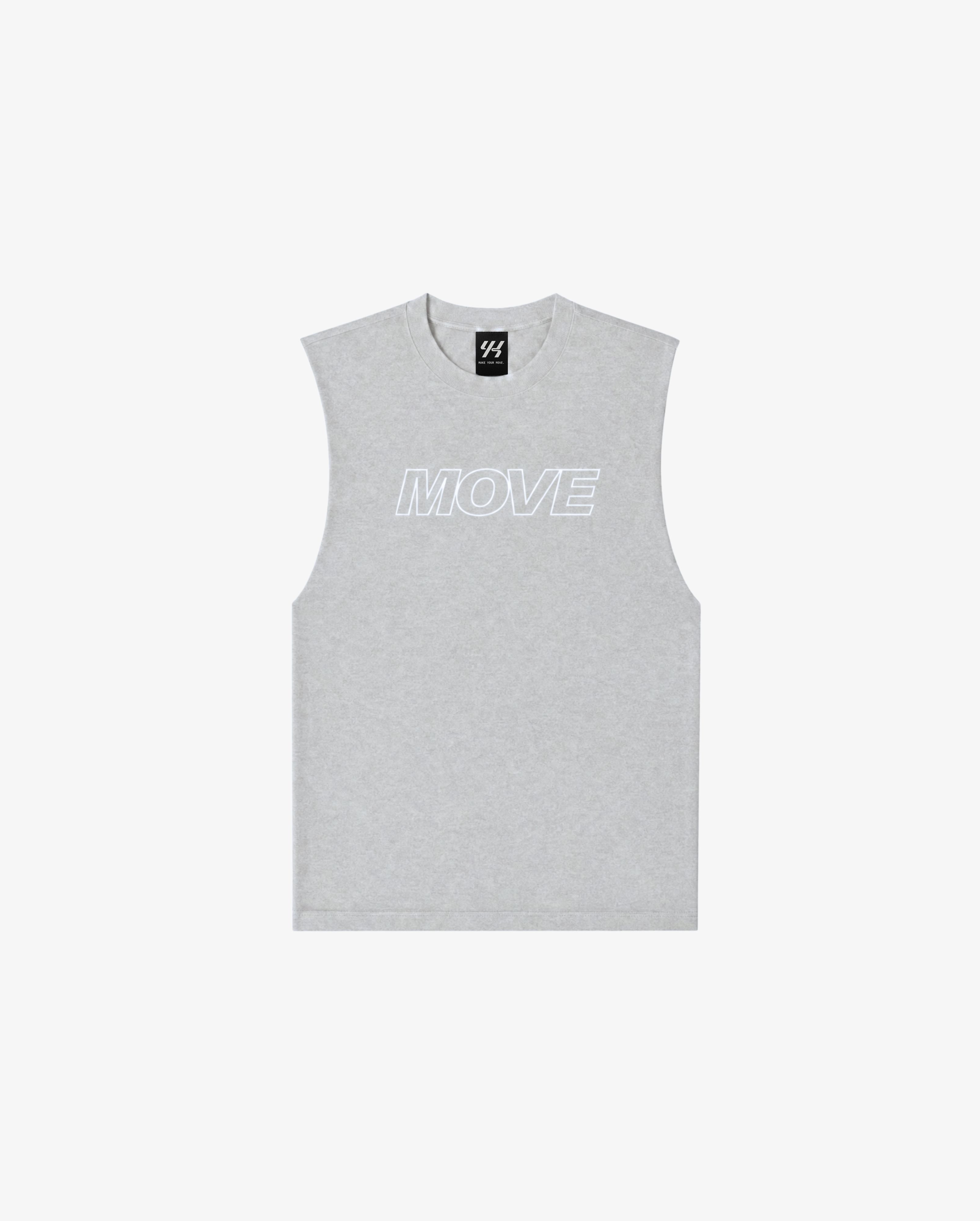 YK Move Flow Tank | GREY MARLE