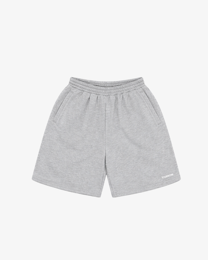 Core Oversized Shorts | Heather Grey