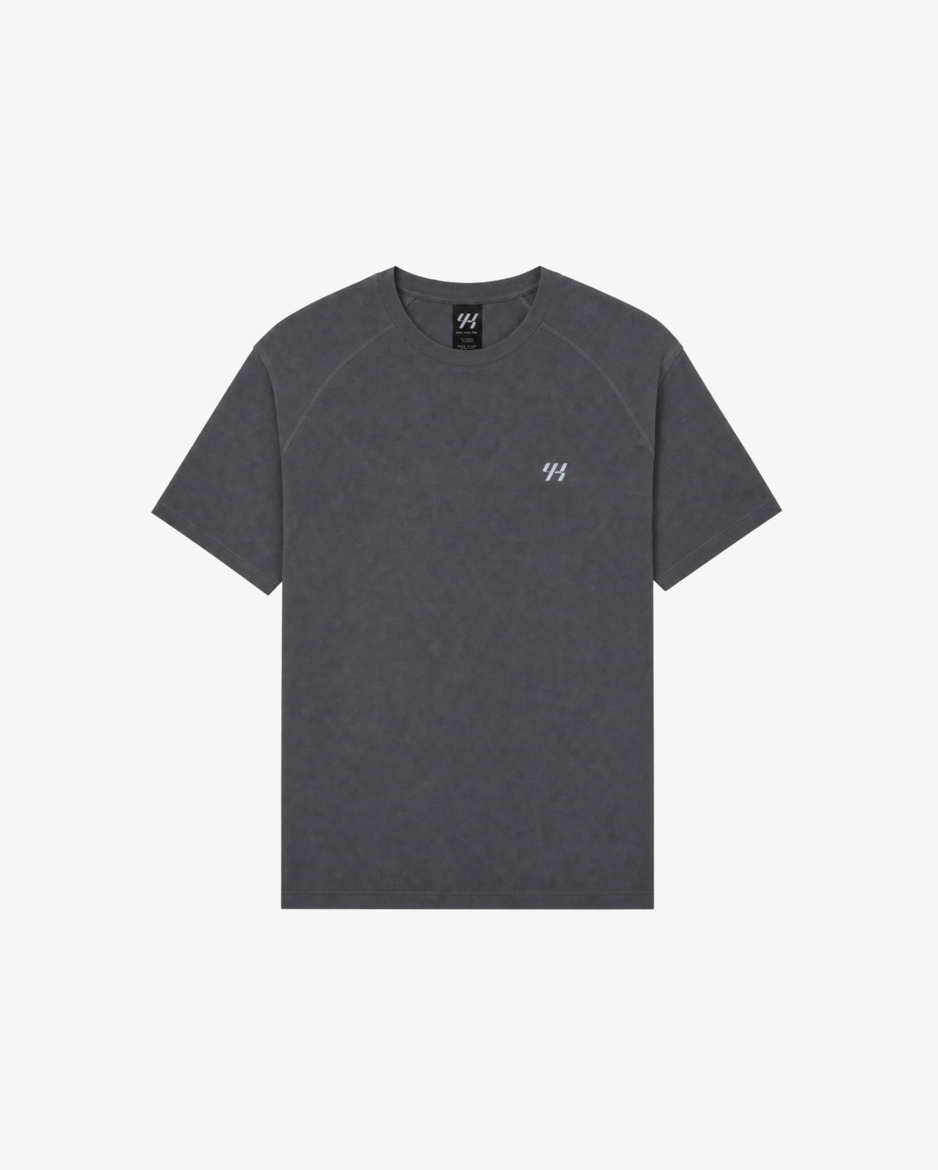 YK Move Fitted SS Tee | Charcoal