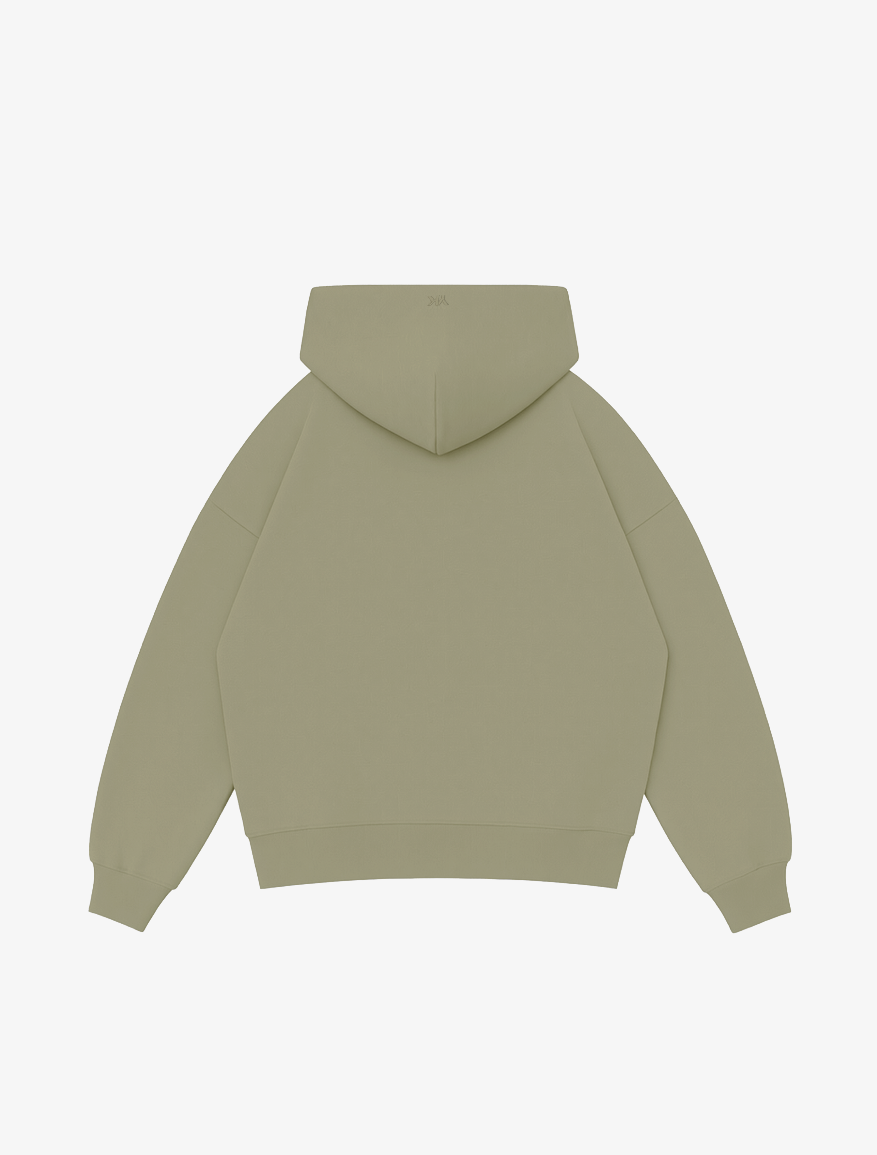 Nothing Form Zip-Up Hoodie | Moss-5
