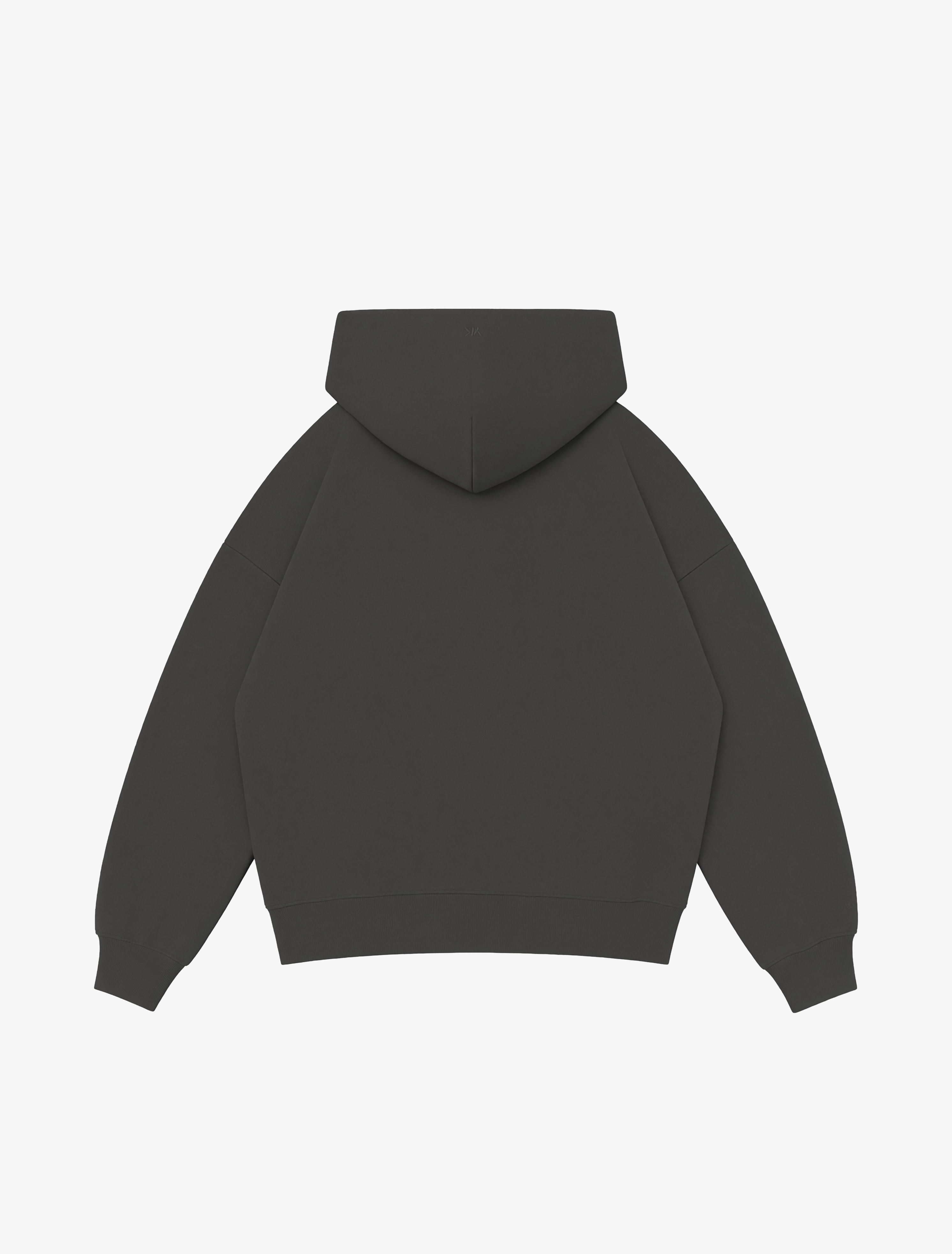 Nothing Form Zip-Up Hoodie | Shadow Grey-6