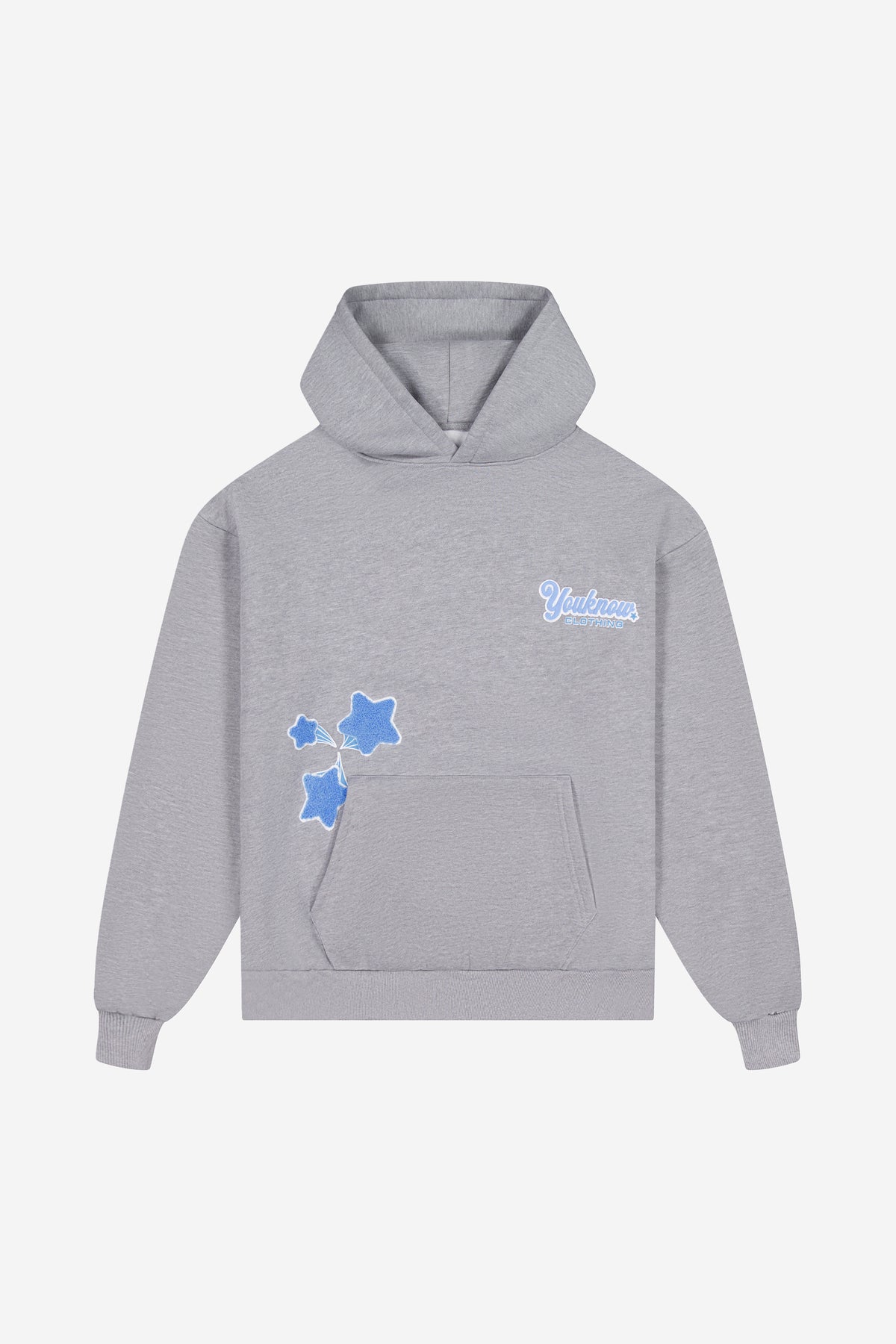 Starry Night Hoodie | Grey-1