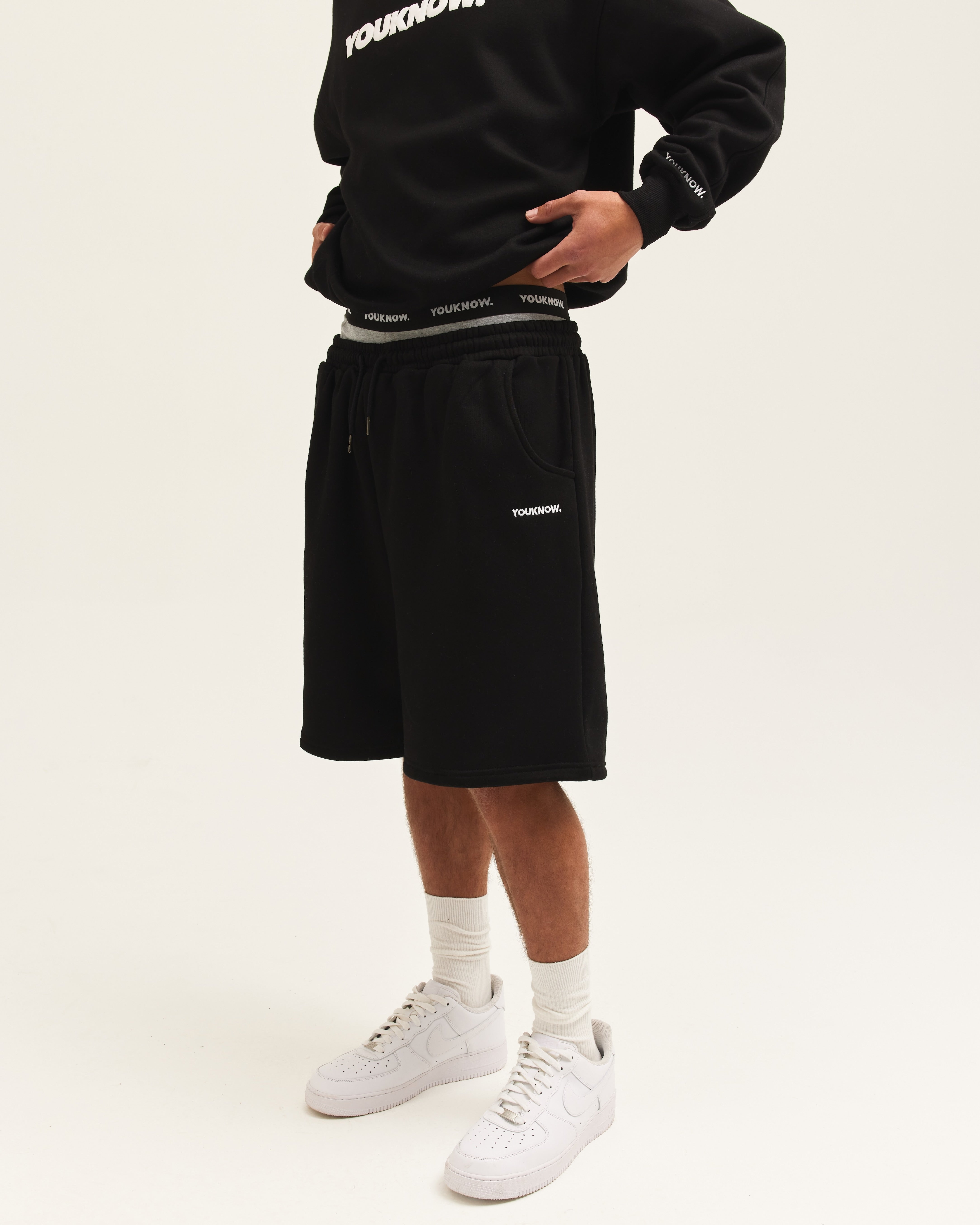 Block Shorts | Black-6