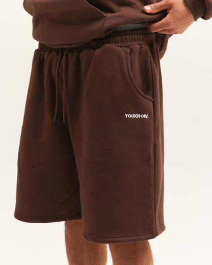 Block Shorts | Brown