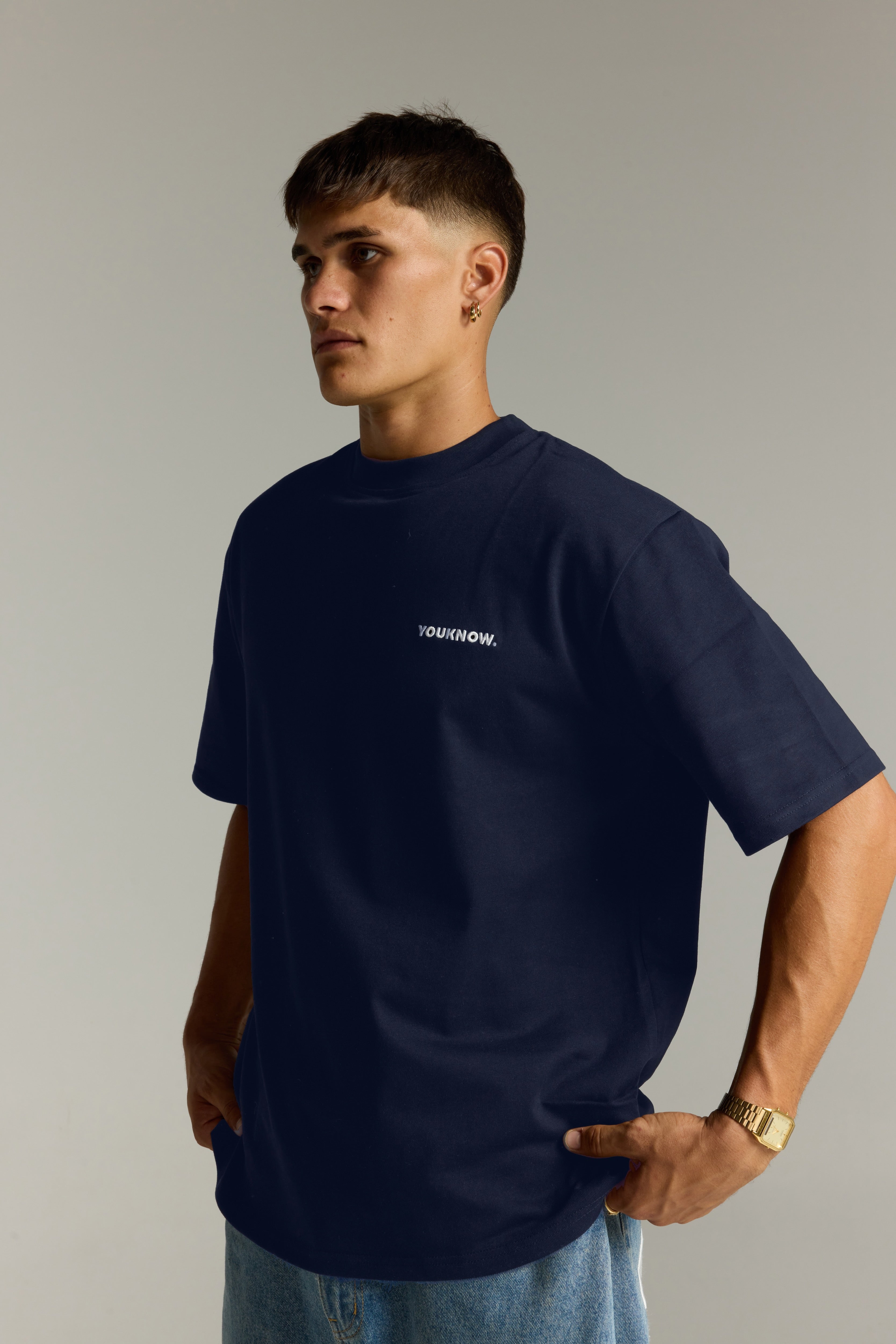 Core Standard Heavyweight Tee | Navy