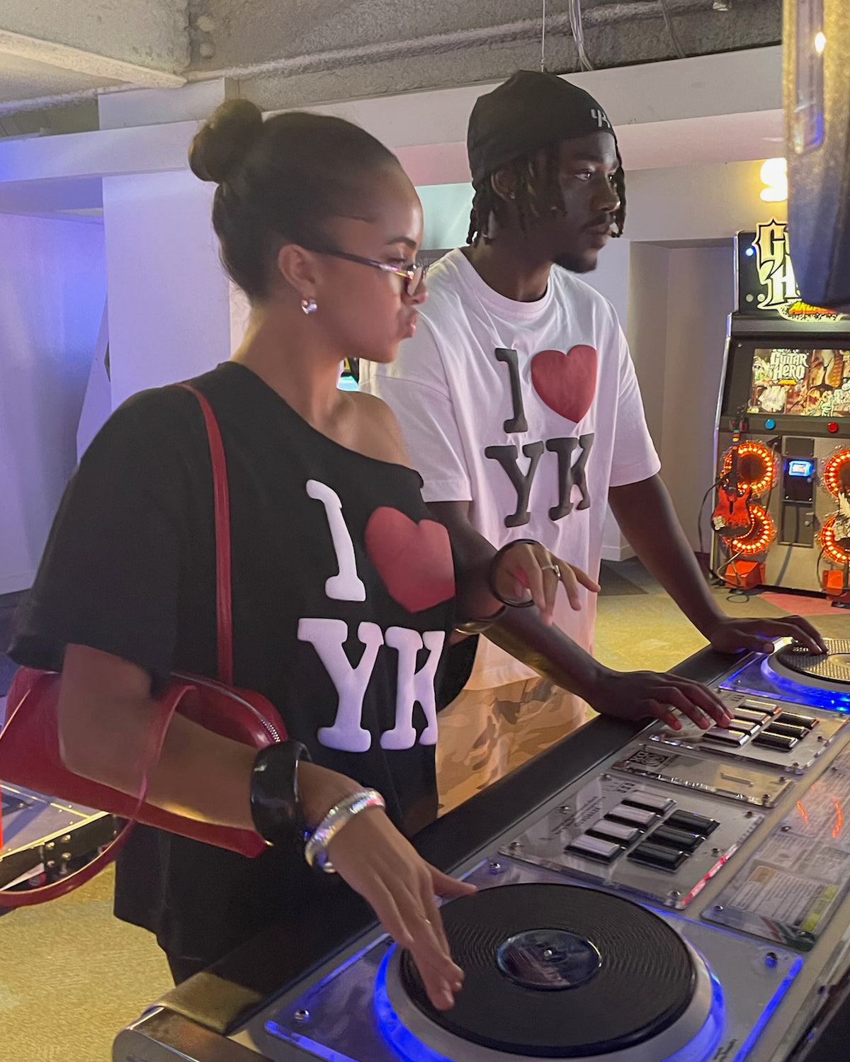 I Heart YK Tee | Black-5