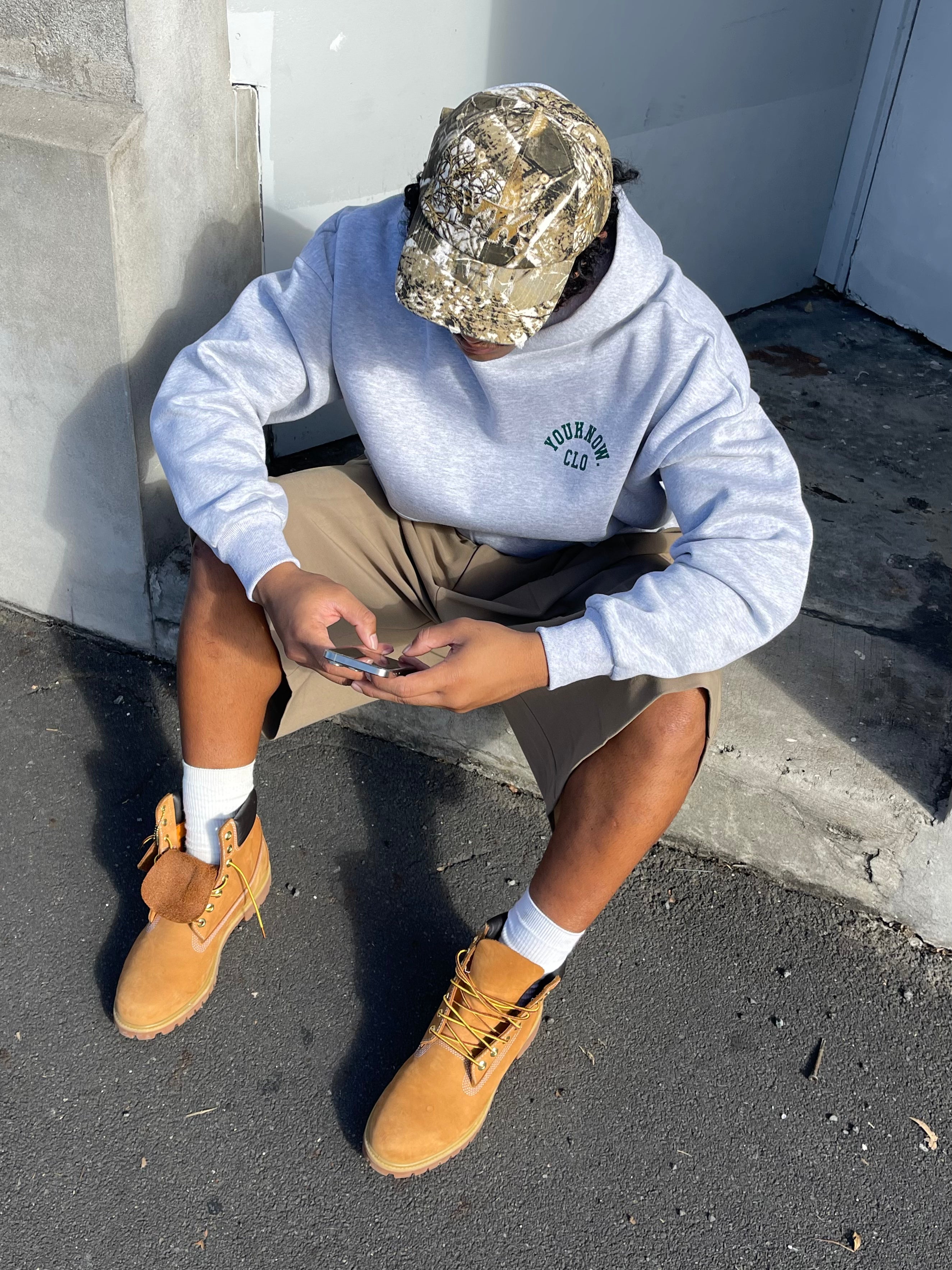 Half Time Hoodie | Grey-4