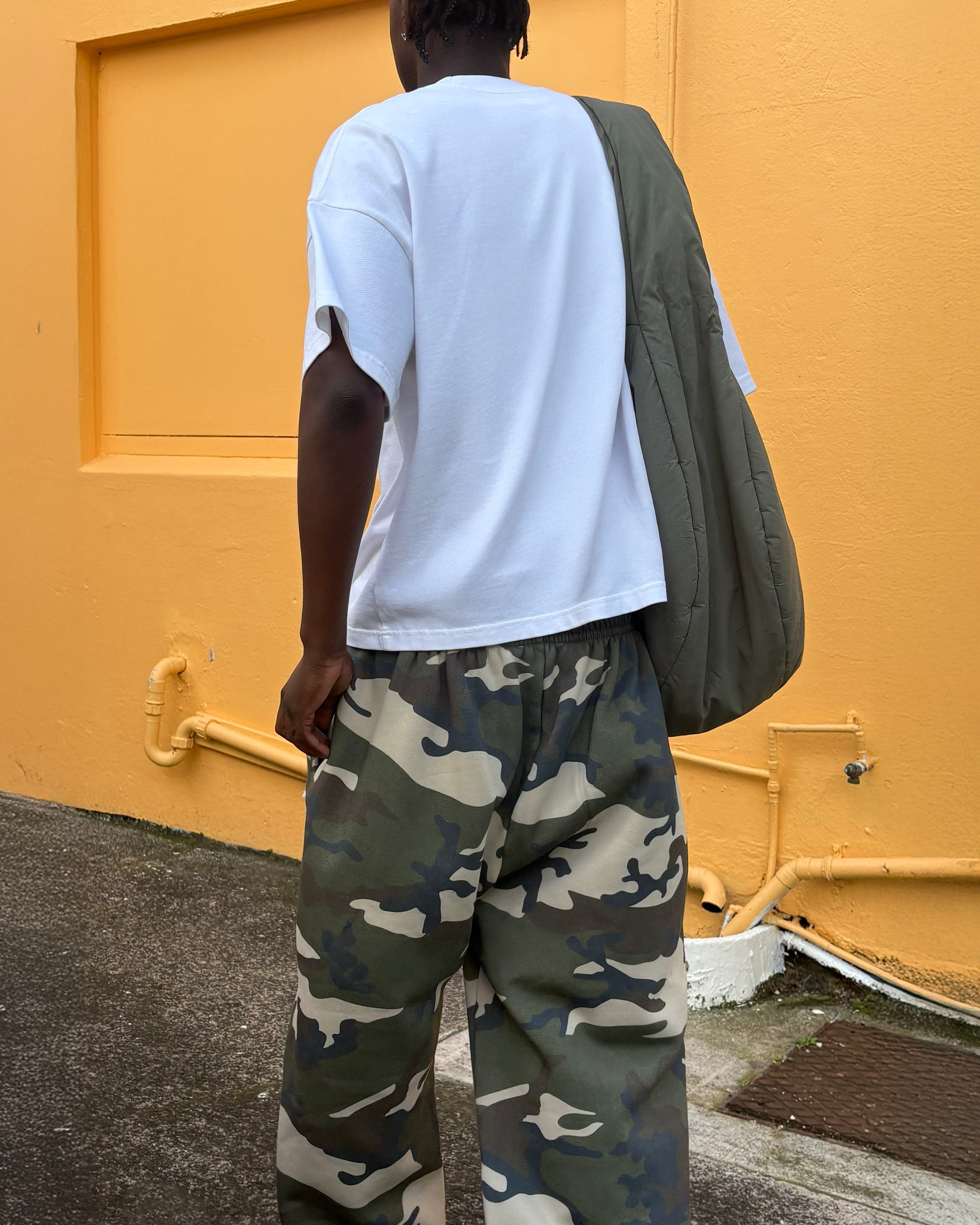 Wide Leg Pants | Camo-4