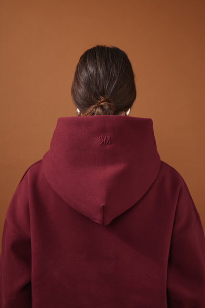 Nothing Zip Hoodie | Cherry Cola