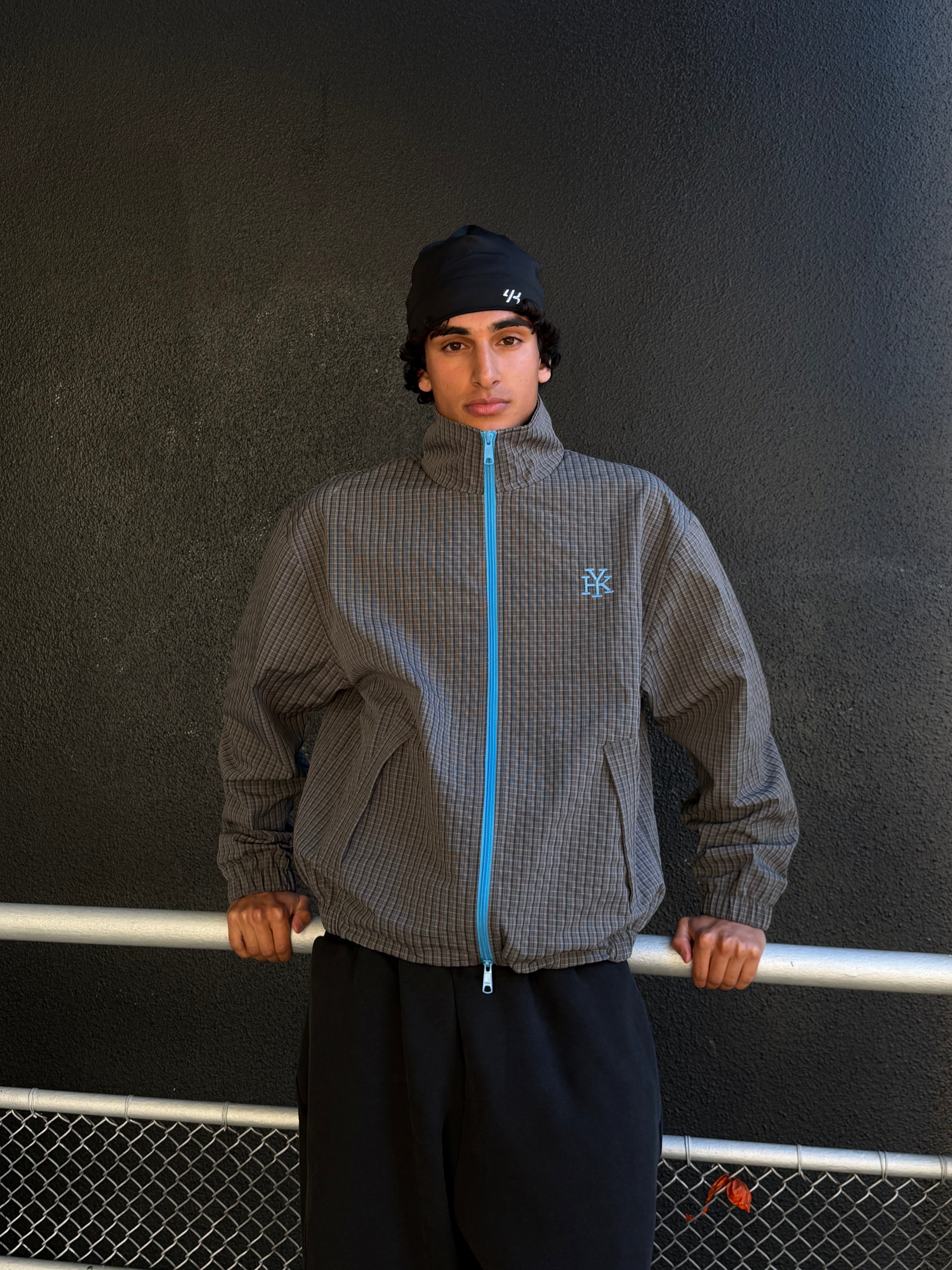Windbreaker | Grey Check-2