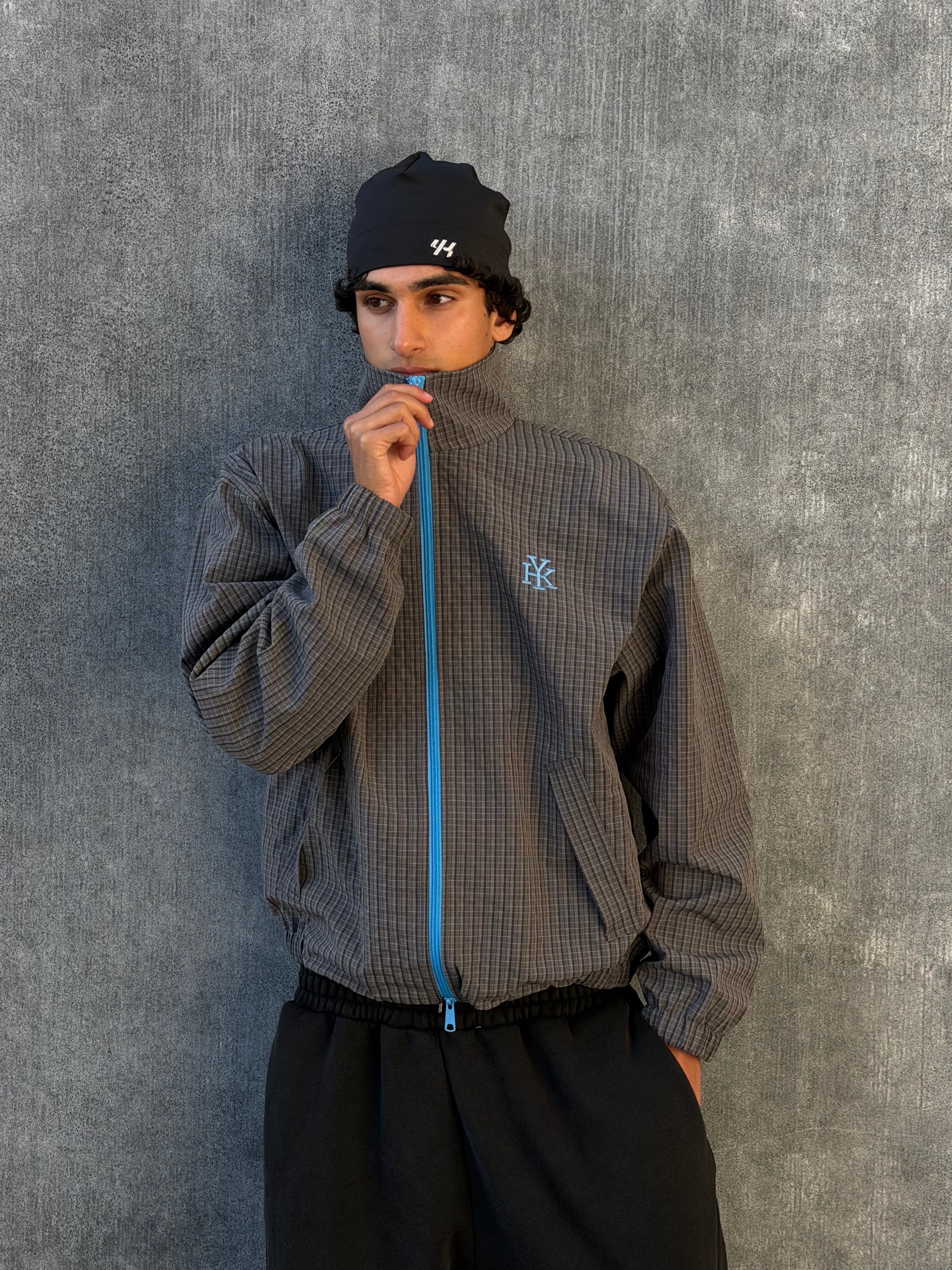 Windbreaker | Grey Check-3
