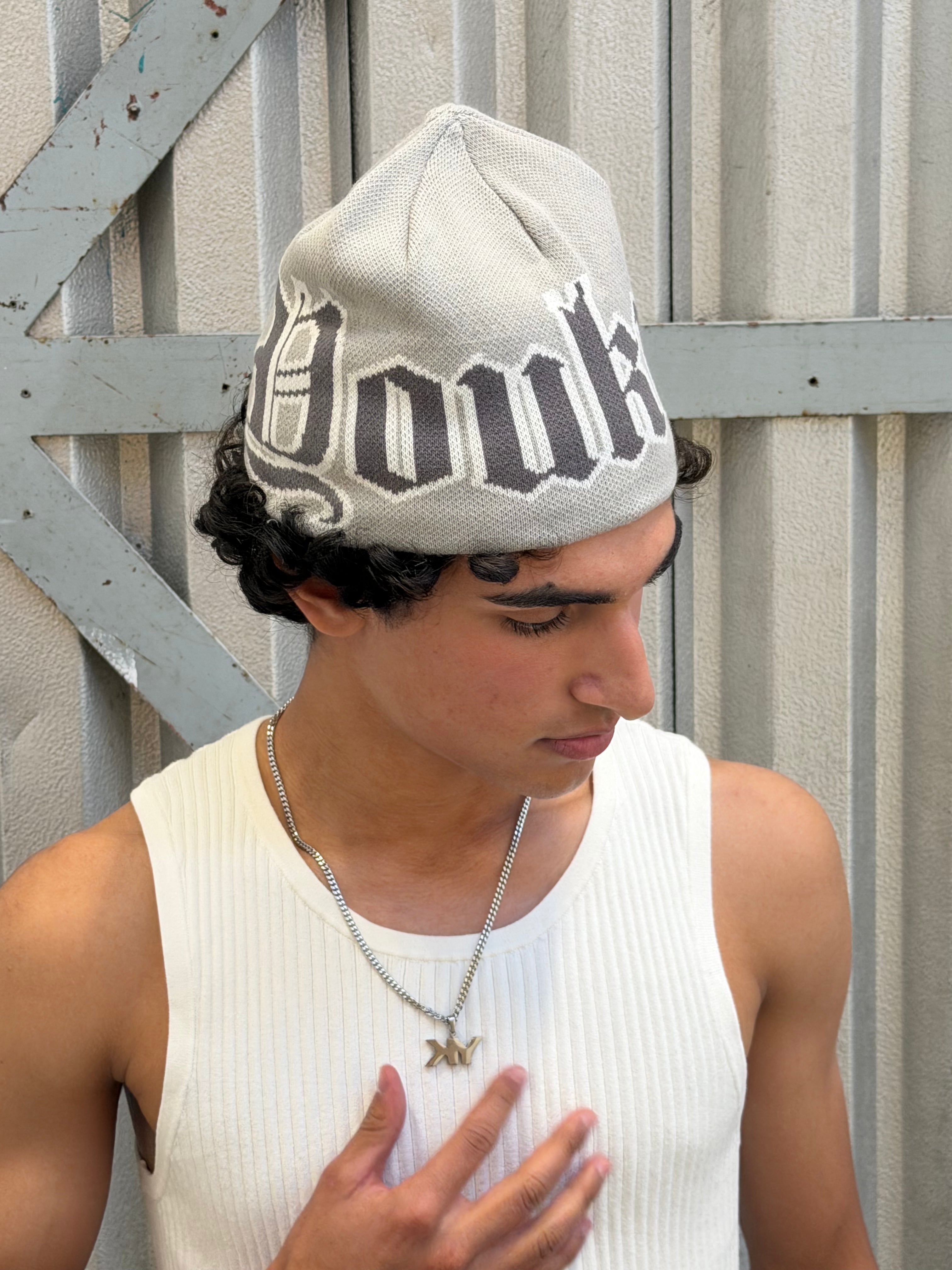 Jacquard Beanie | Charcoal-4