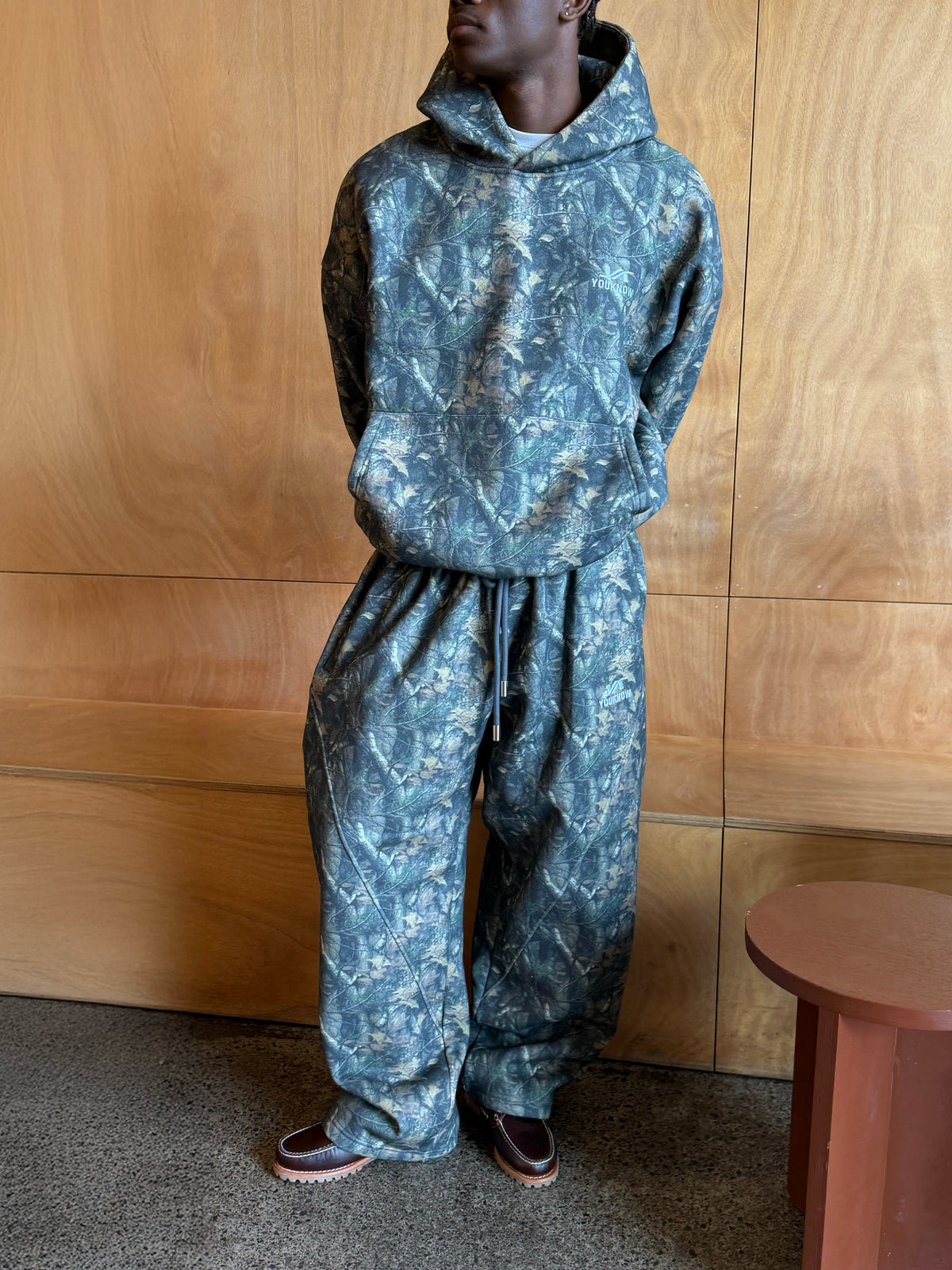 Velocity Barrel Leg Sweatpants | Foliage Camo