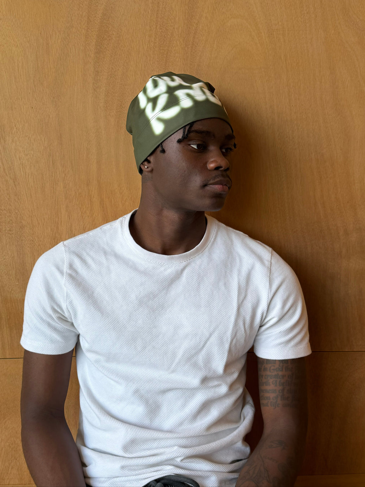 Spray Skull Cap | Green