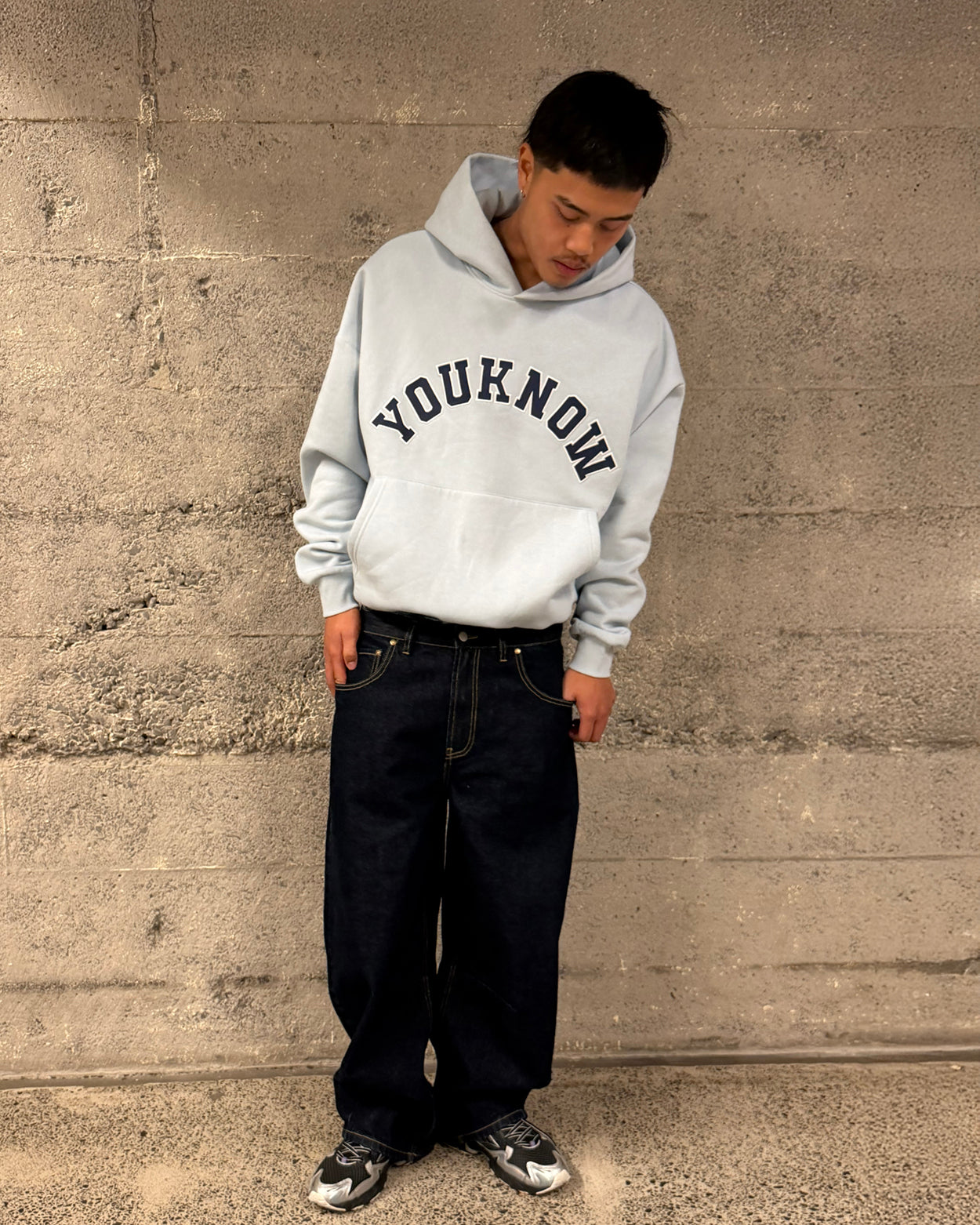Varsity Hoodie 2.0 | Baby Blue-3