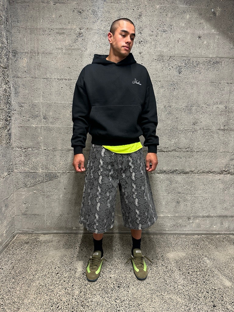 Script Hoodie | Black