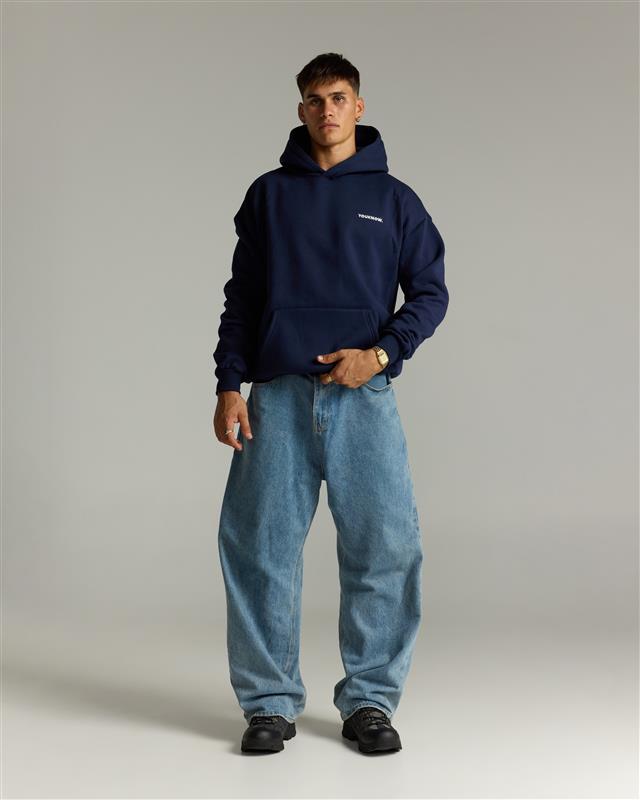 Core Standard Heavyweight Hoodie | Navy-2