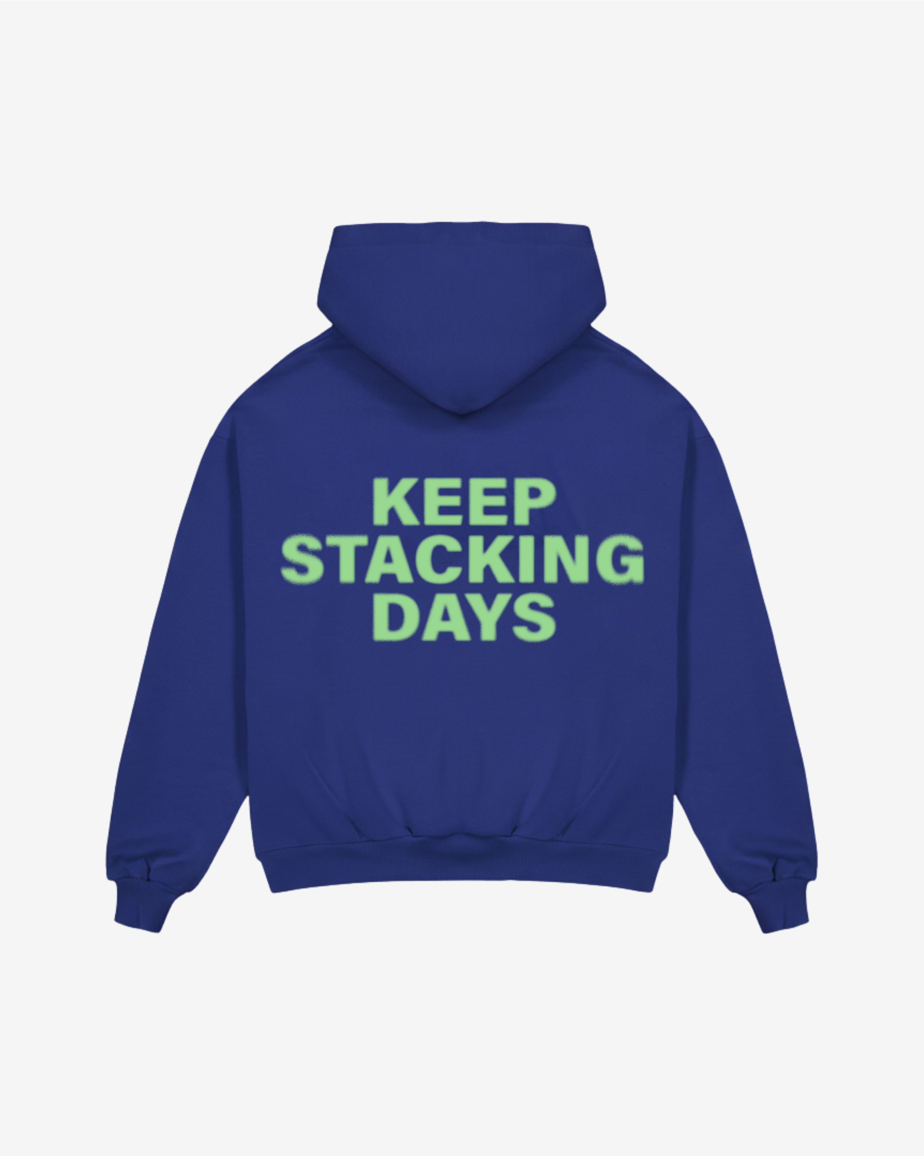 YK Move Stacking Days Hoodie | Blue