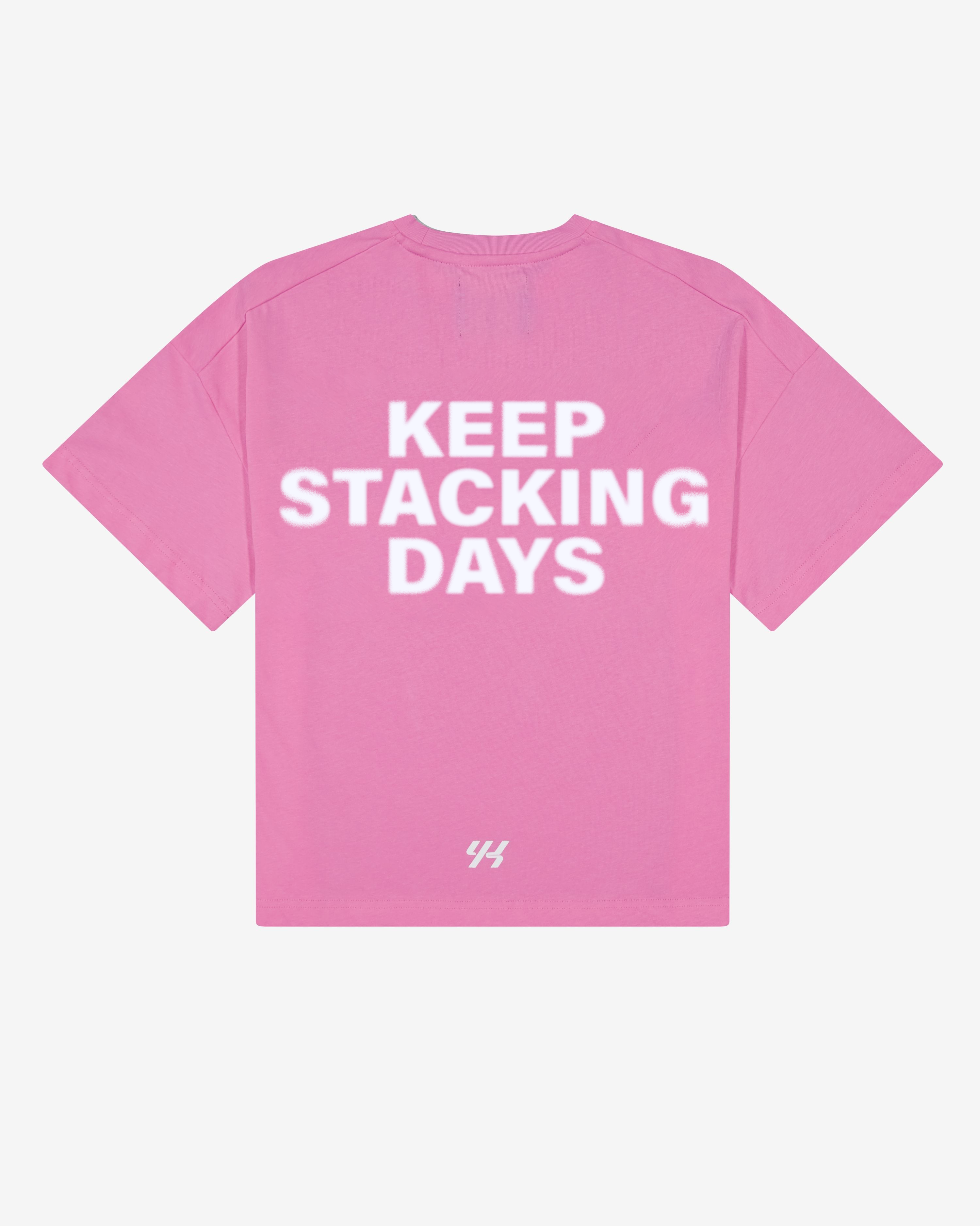 YK Move Stacking Days Tee | Pink