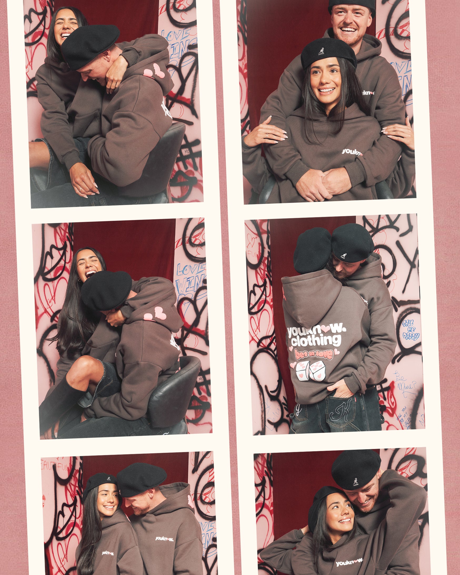 Bet On Love Hoodie | Charcoal-6