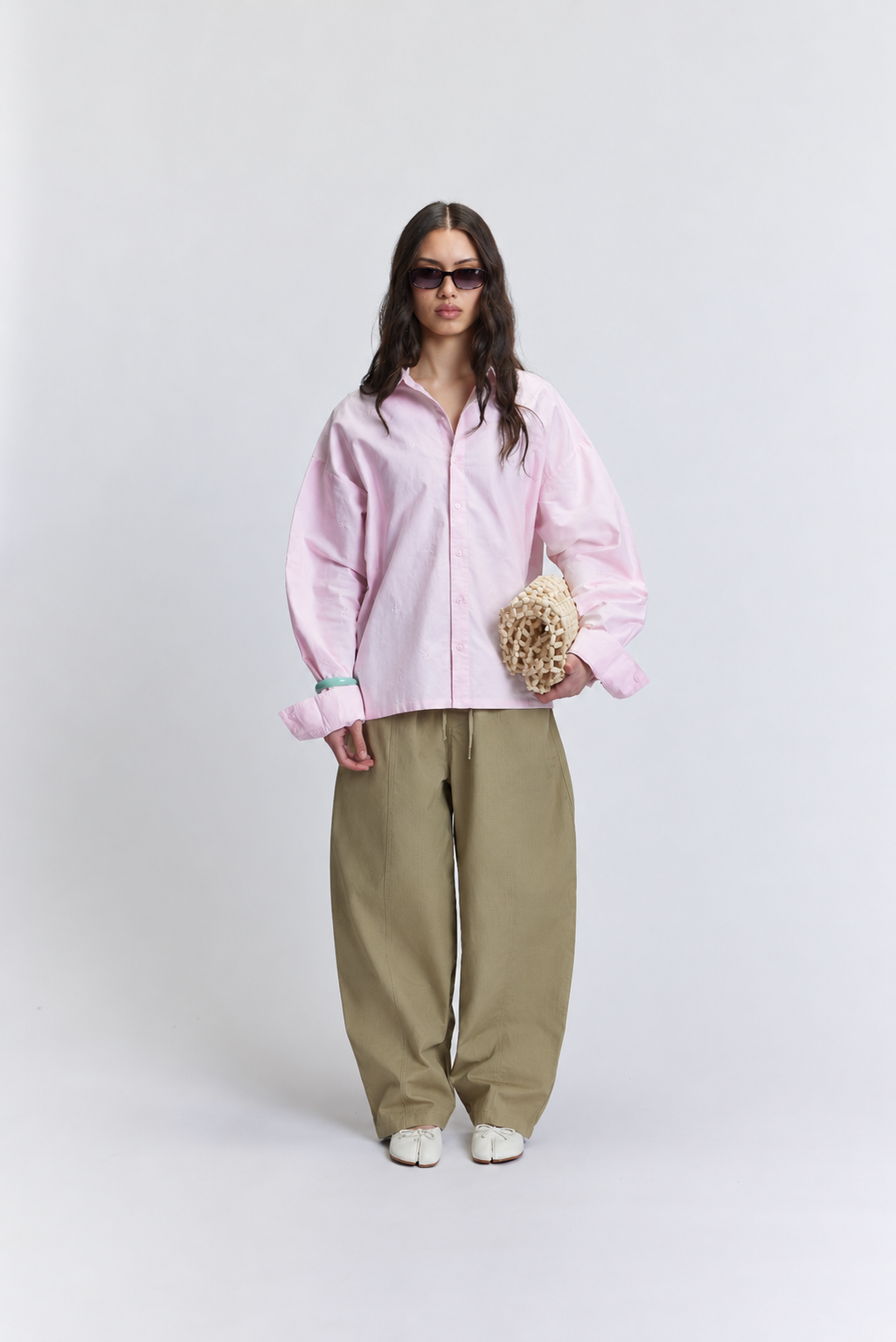 Ripstop Balloon Pants | Beige